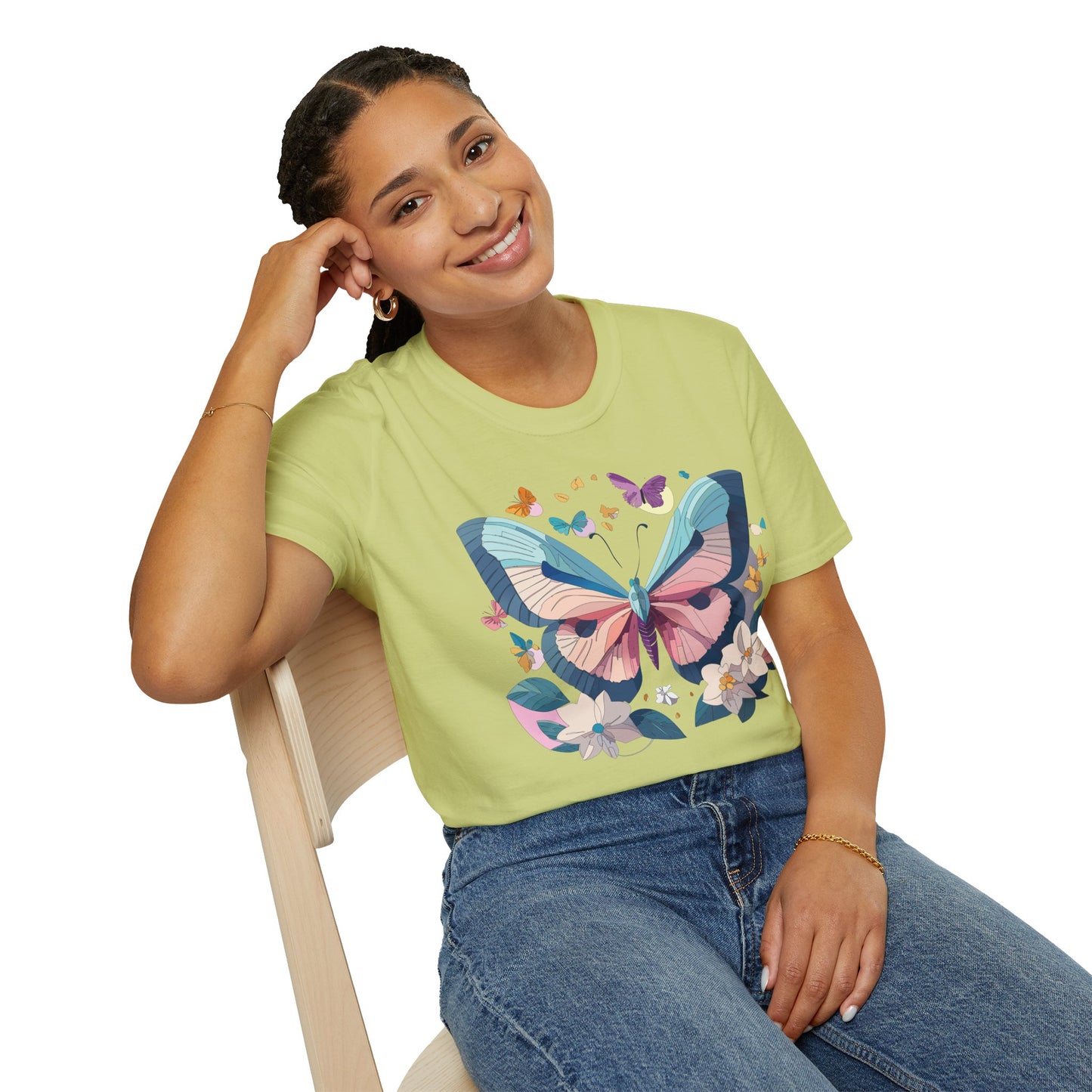 Butterfly Shirt, T Shirt with Butterfly, Monarch Shirt