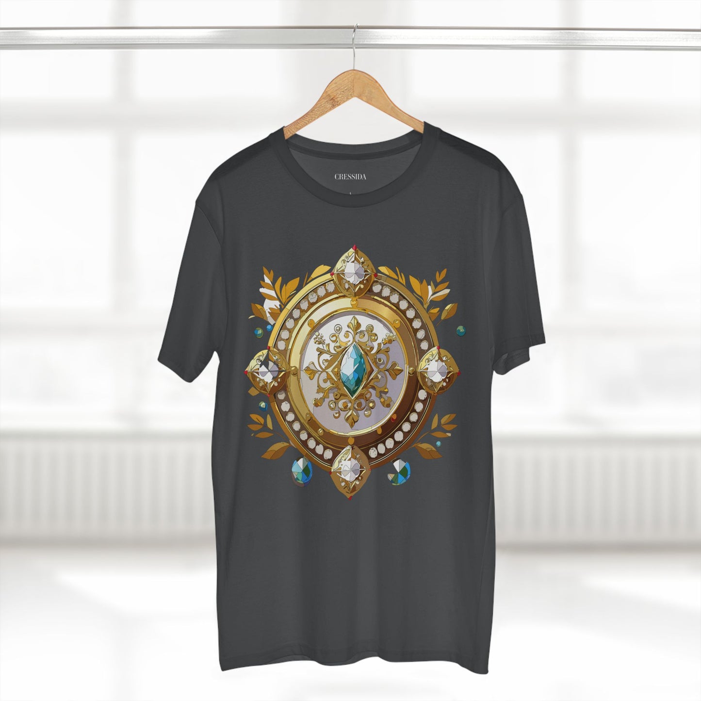 Medallion Shirt, Shirt with Medallion, Tee Shirt with Medal