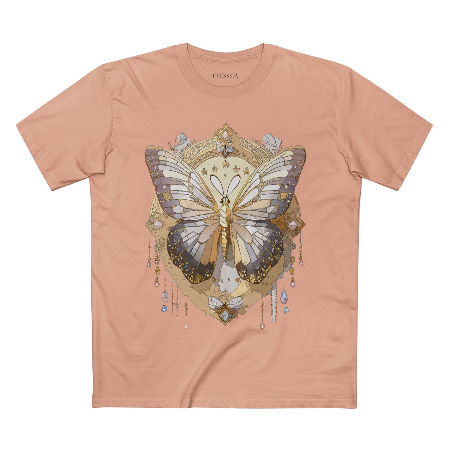 Butterfly shirt, Shirt with Butterfly, Tee Shirt with Antique Butterfly