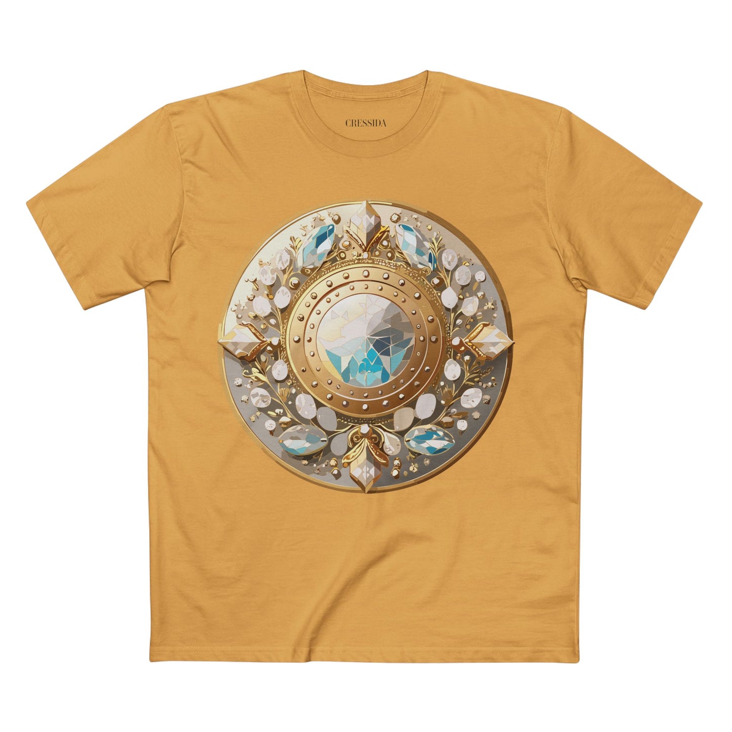 Medallion Shirt, Shirt with Medallion, Tee Shirt with Medal