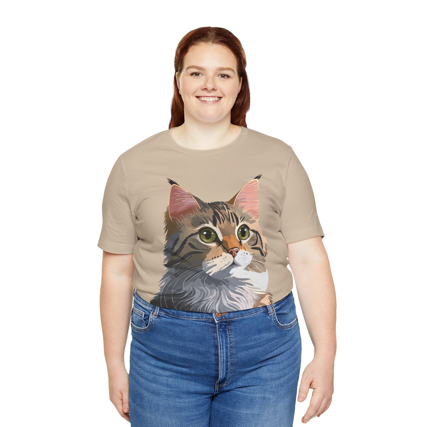 Unisex Animal Shirt, Tee Shirt with Animals, Art Design Tee Shirt, Wild Animals Shirt