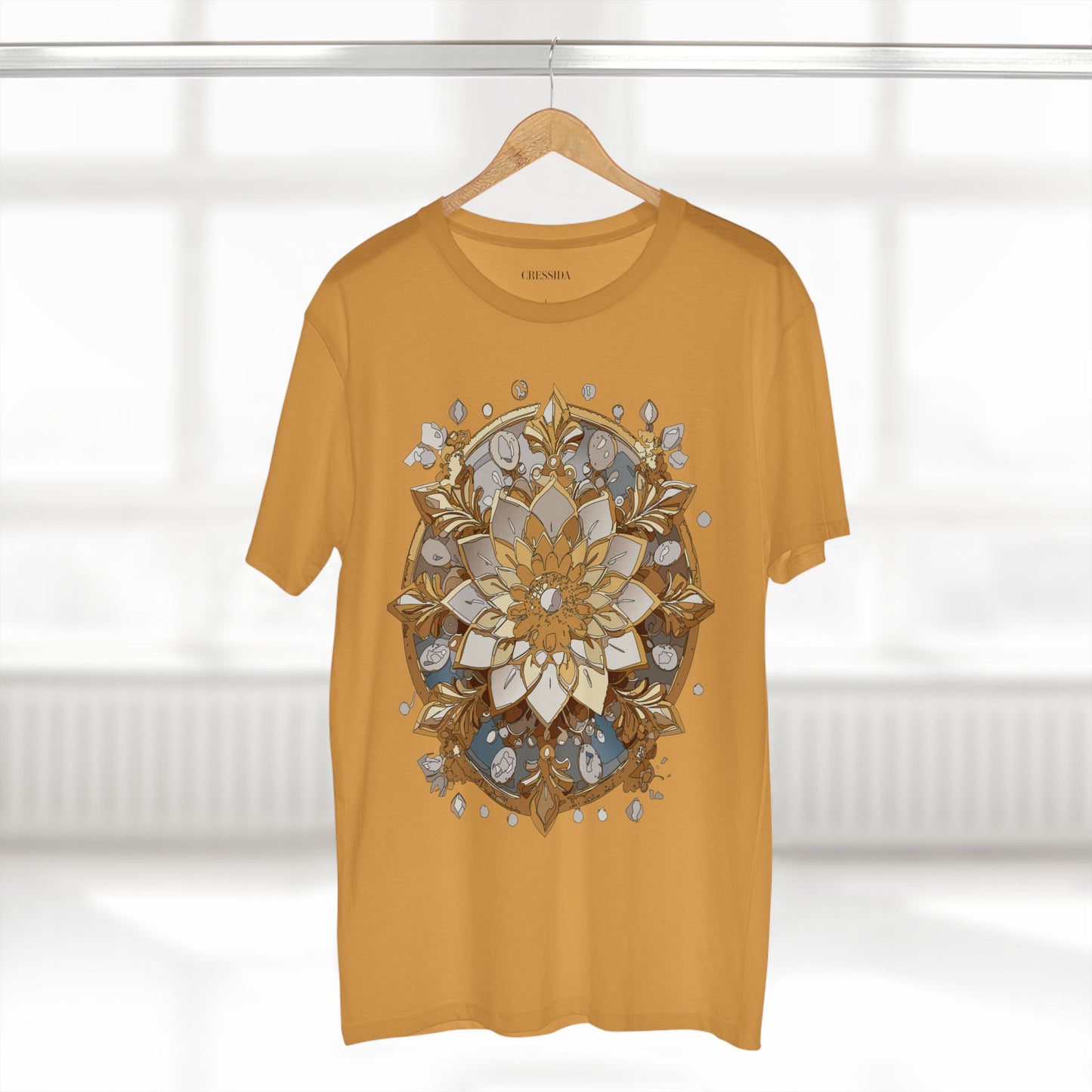 Floral Shirt, Shirt with Flower, Tee Shirt with Antique Flower