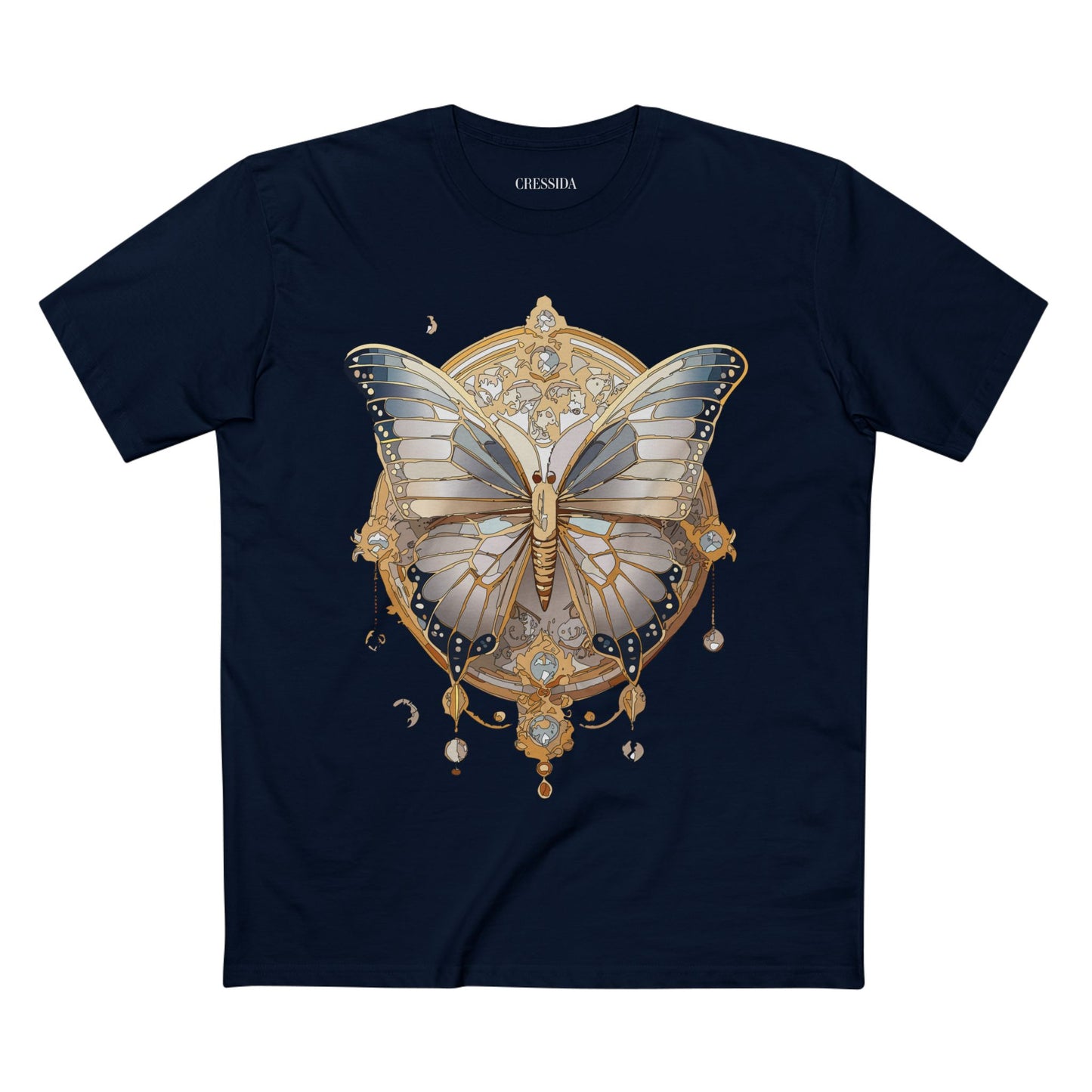 Butterfly shirt, Shirt with Butterfly, Tee Shirt with Antique Butterfly