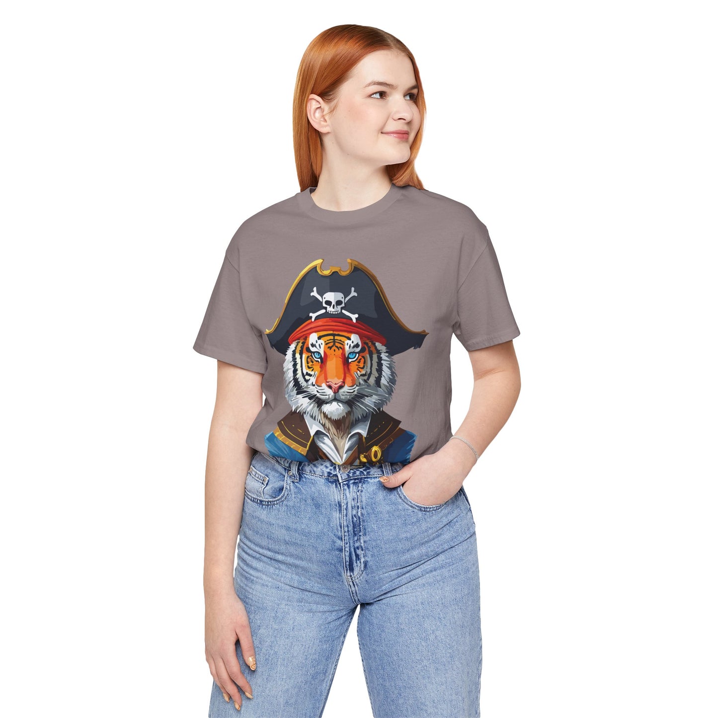 Unisex Animal Shirt, Tee Shirt with Animals, Art Design Tee Shirt, Wild Animals Shirt