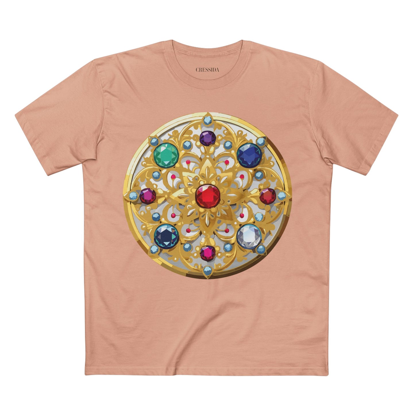 Medallion Shirt, Shirt with Medallion, Tee Shirt with Medal