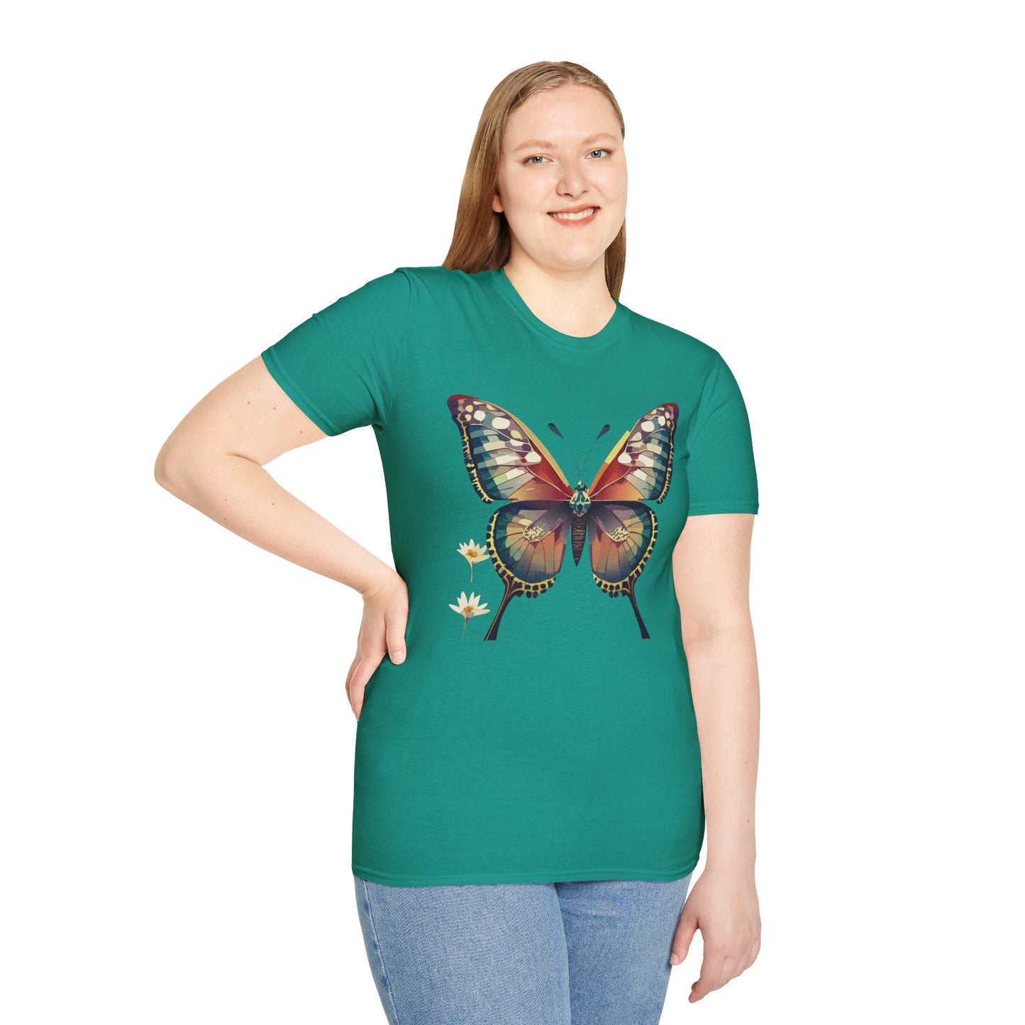 Butterfly Shirt, T Shirt with Butterfly, Monarch Shirt