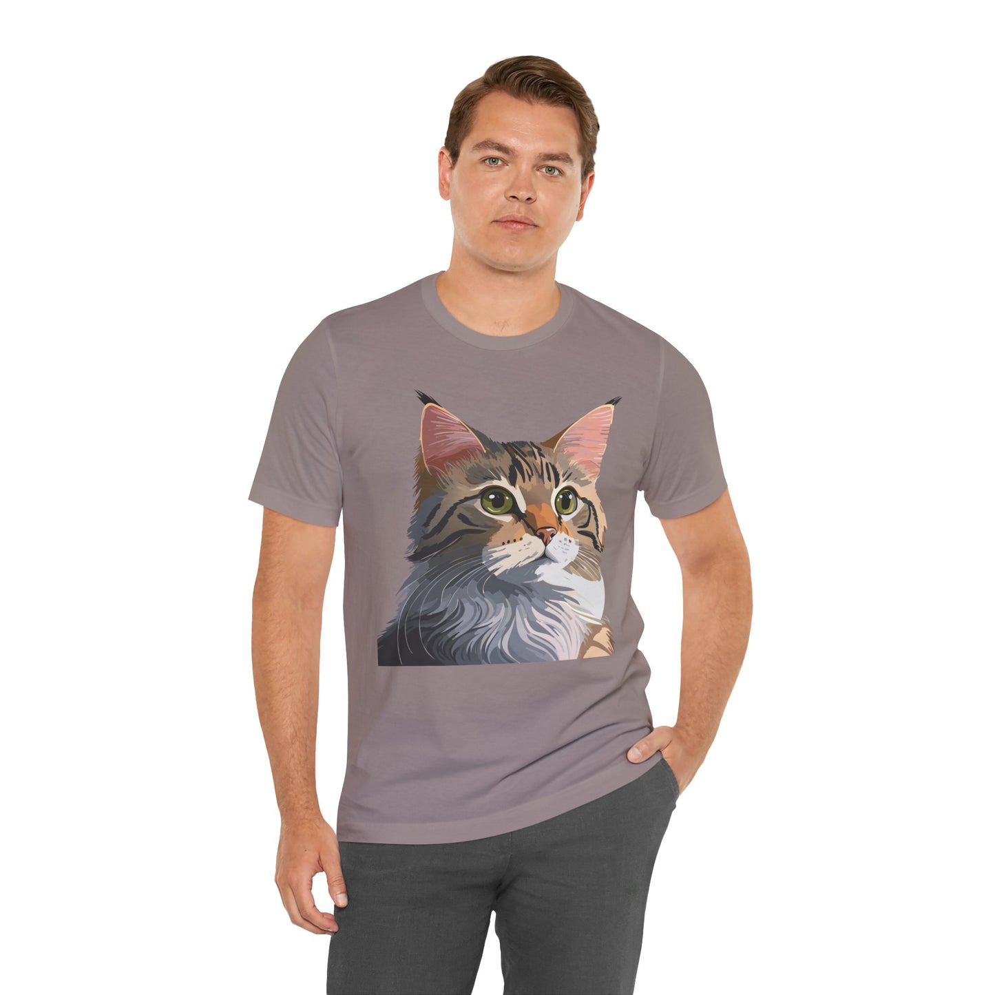 Unisex Animal Shirt, Tee Shirt with Animals, Art Design Tee Shirt, Wild Animals Shirt