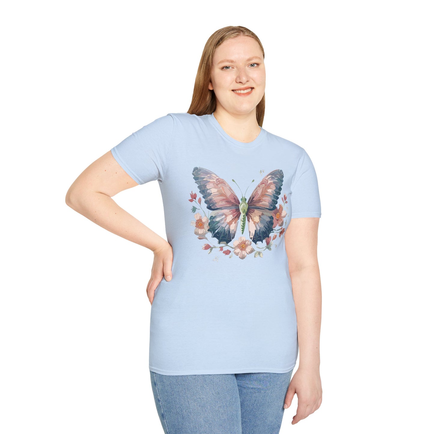Butterfly Shirt, T Shirt with Butterfly, Monarch Shirt