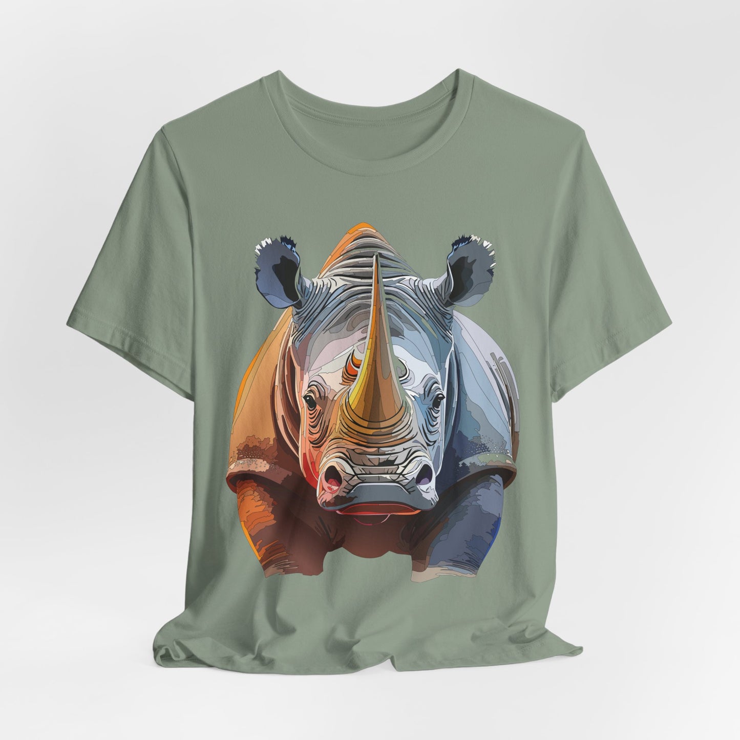Unisex Animal Shirt, Tee Shirt with Animals, Art Design Tee Shirt, Wild Animals Shirt
