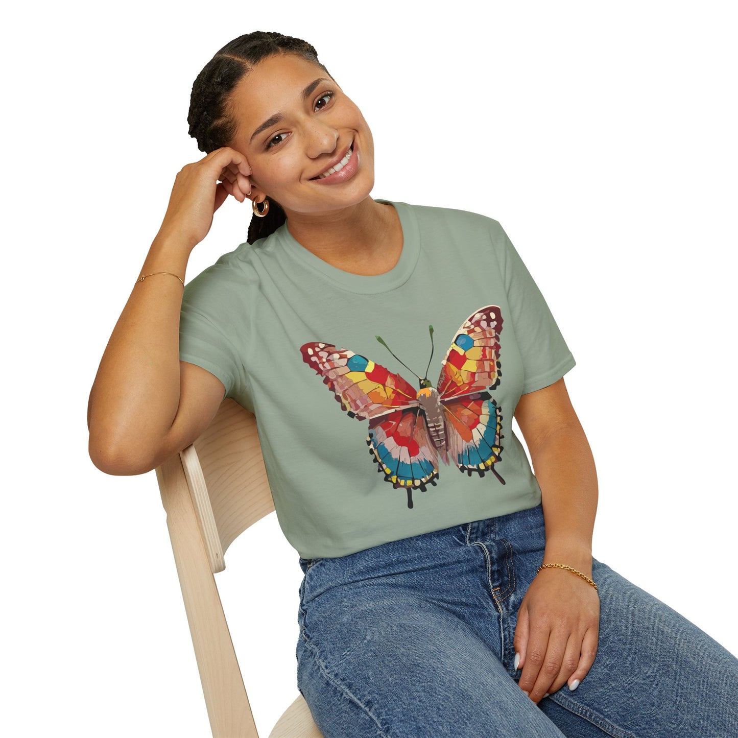 Butterfly Shirt, T Shirt with Butterfly, Monarch Shirt