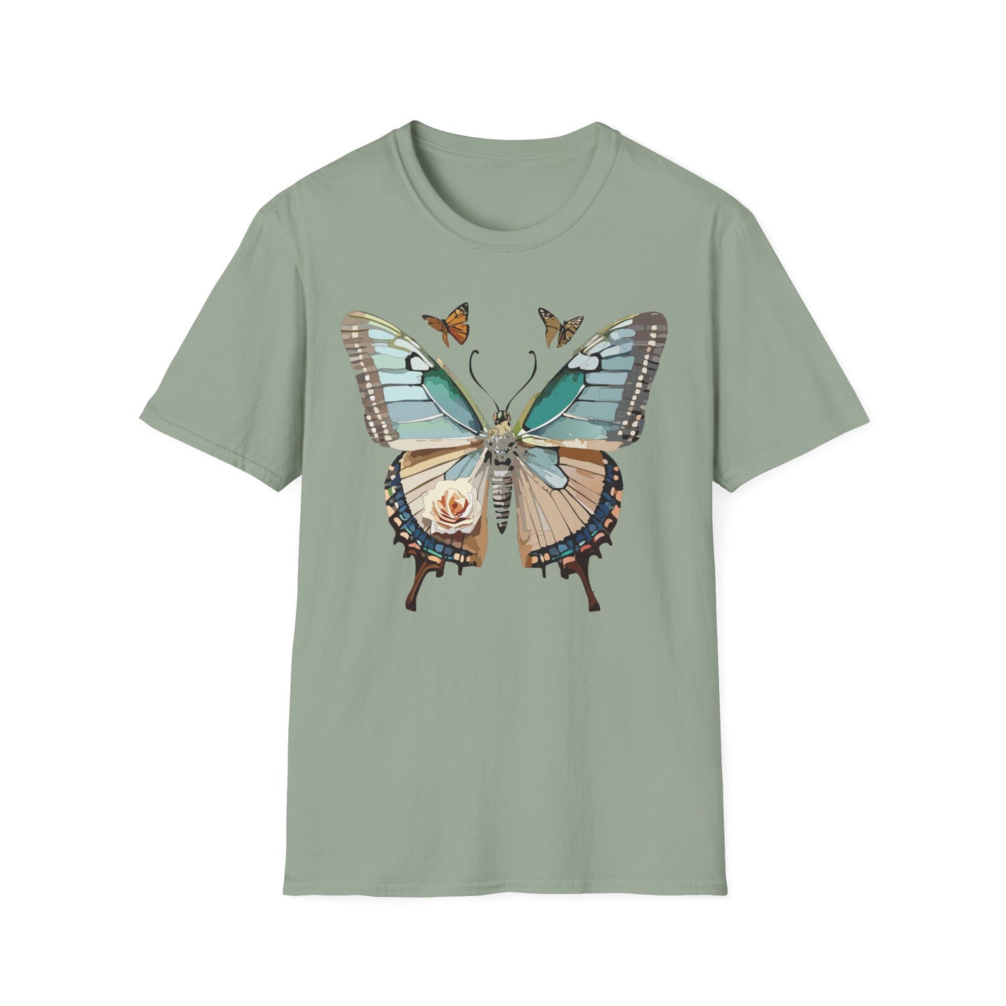 Butterfly Shirt, T Shirt with Butterfly, Monarch Shirt