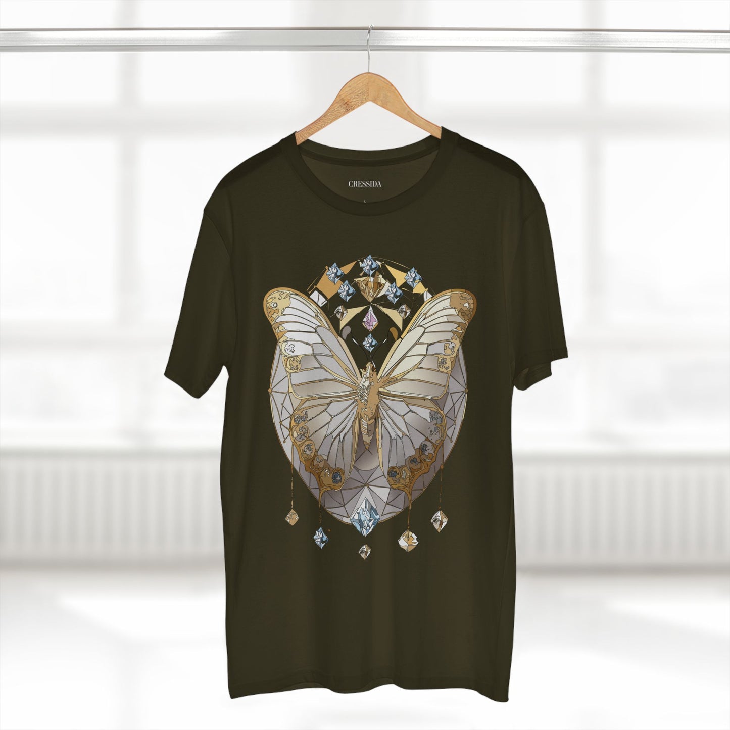 Butterfly shirt, Shirt with Butterfly, Tee Shirt with Antique Butterfly