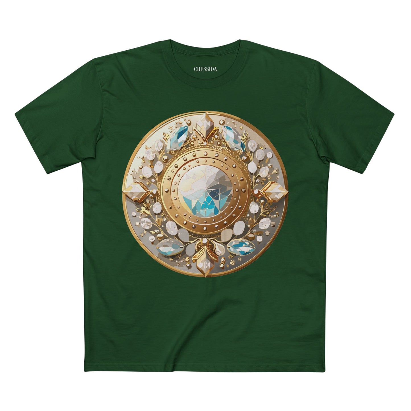Medallion Shirt, Shirt with Medallion, Tee Shirt with Medal