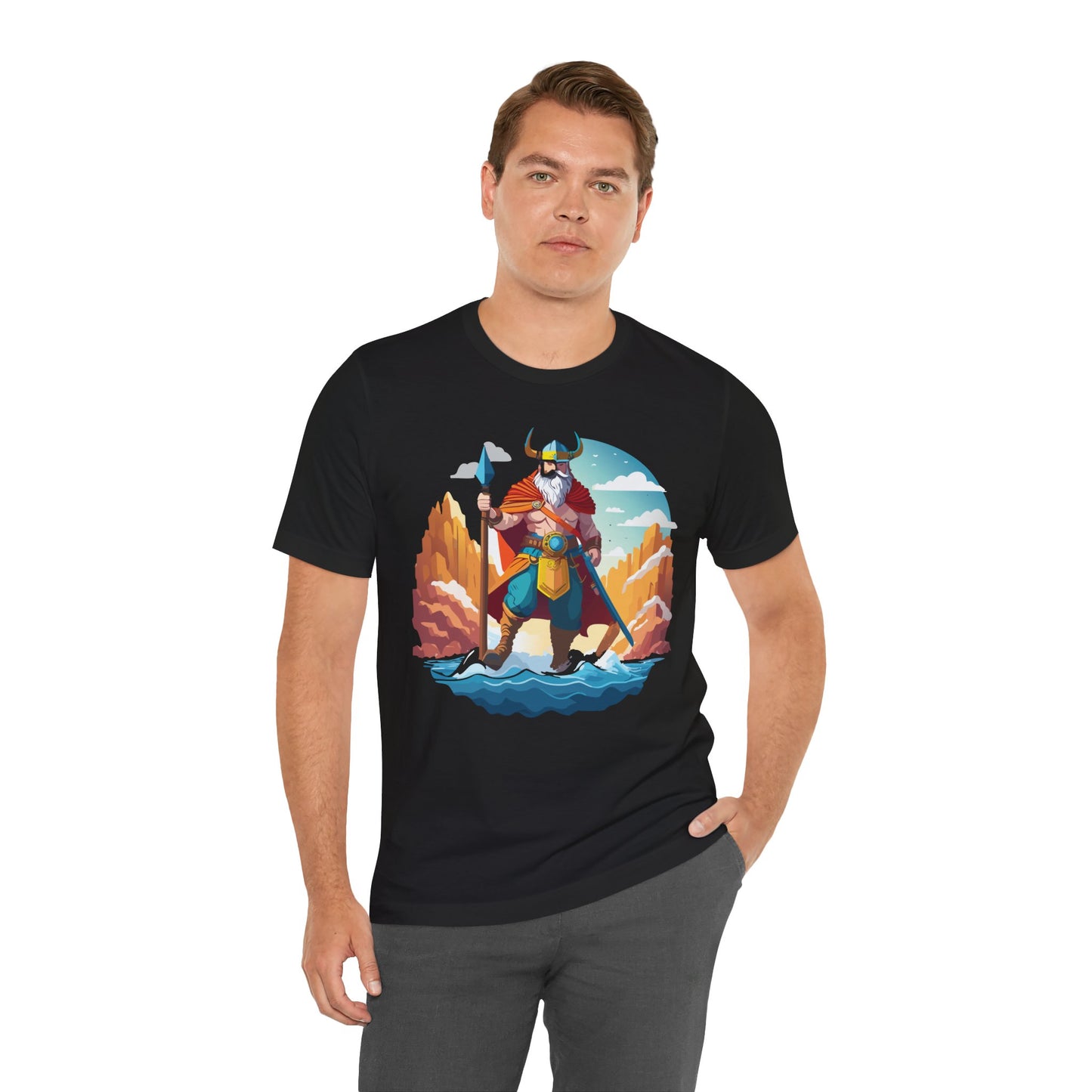 Unisex Viking Shirt, Nordic Shirt, Tee Shirt with Vikings