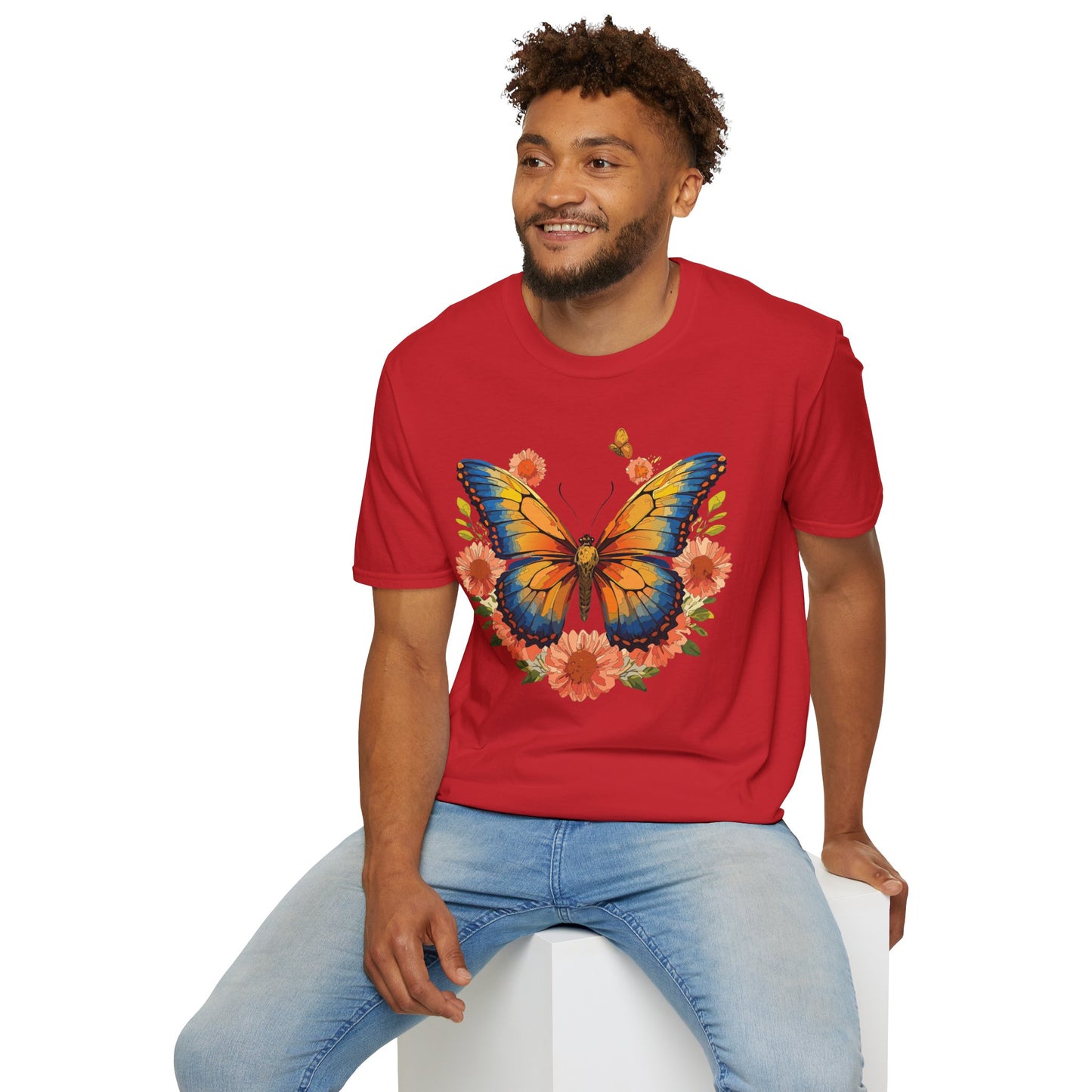 Butterfly Shirt, T Shirt with Butterfly, Monarch Shirt