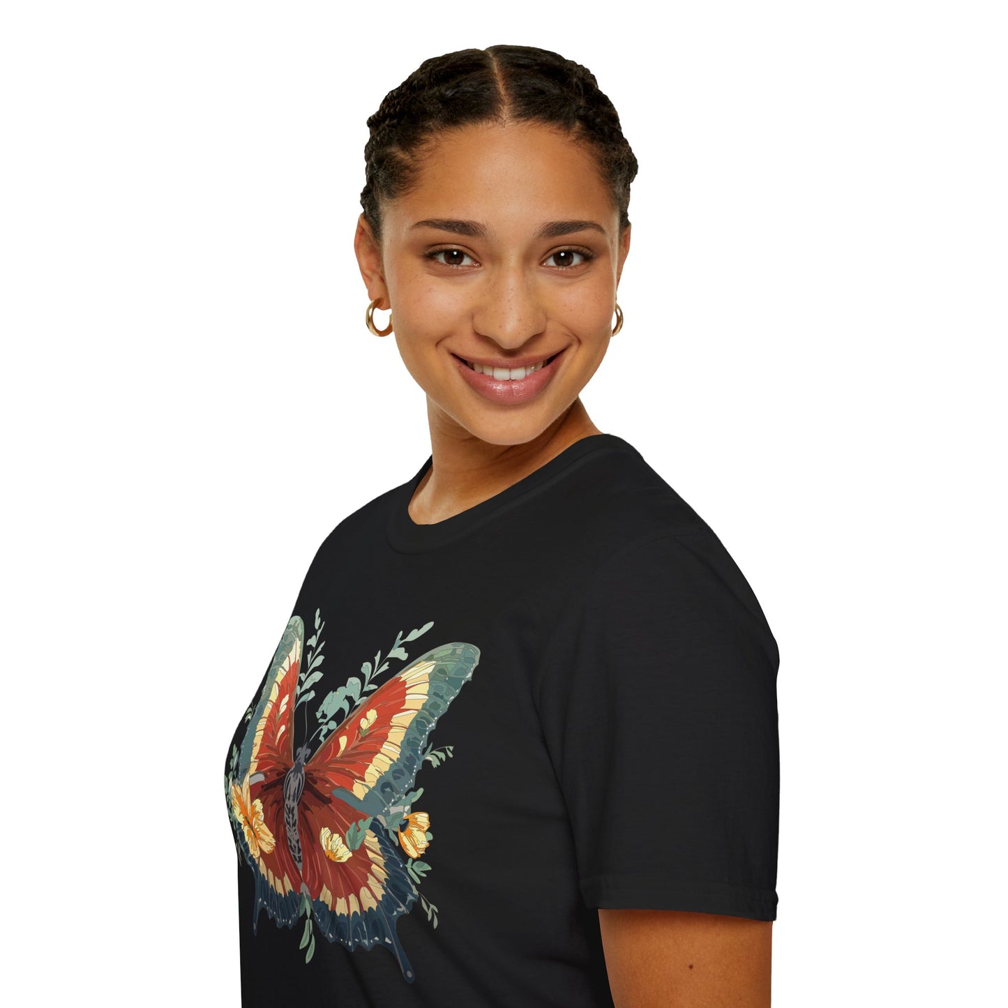 Butterfly Shirt, T Shirt with Butterfly, Monarch Shirt