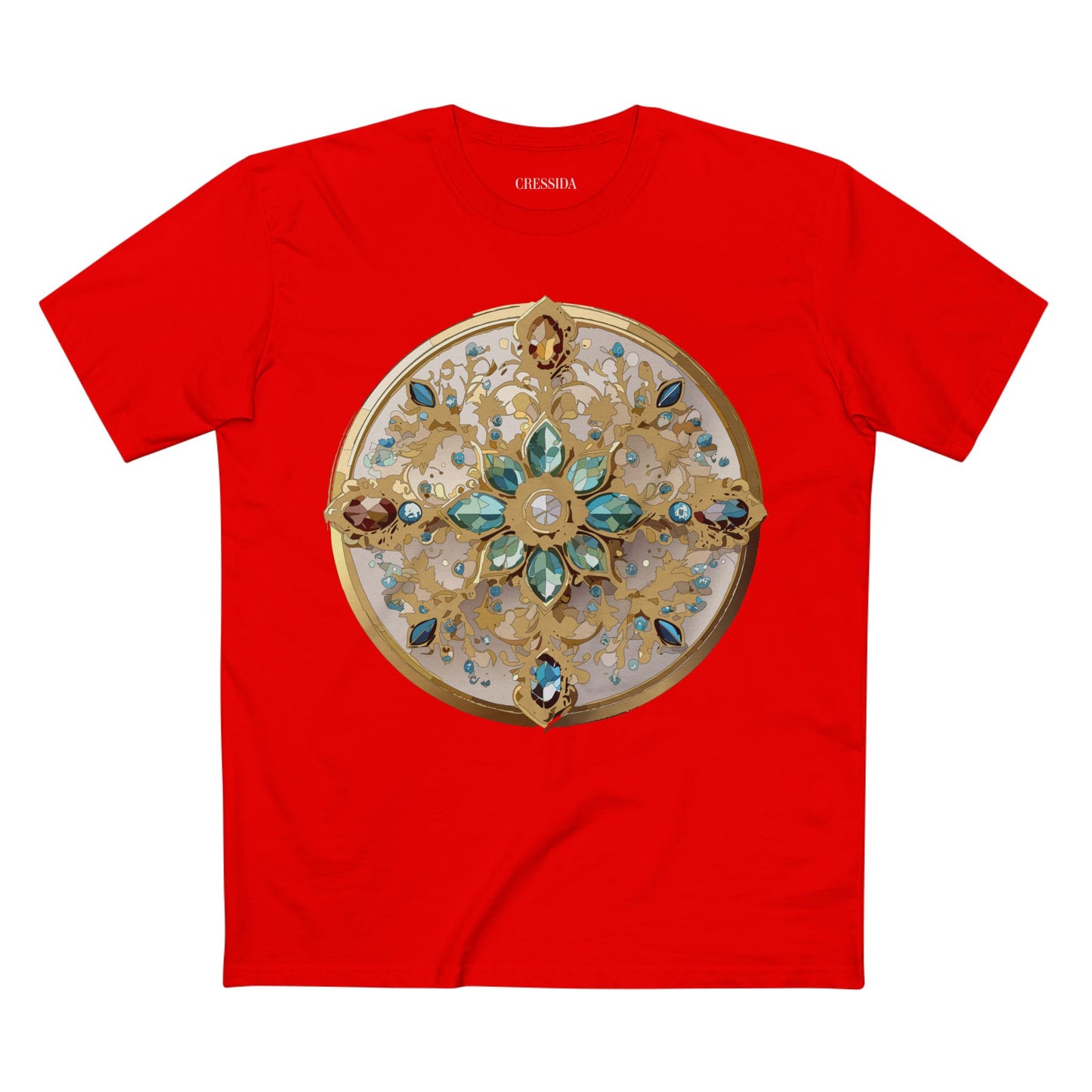Medallion Shirt, Shirt with Medallion, Tee Shirt with Medal