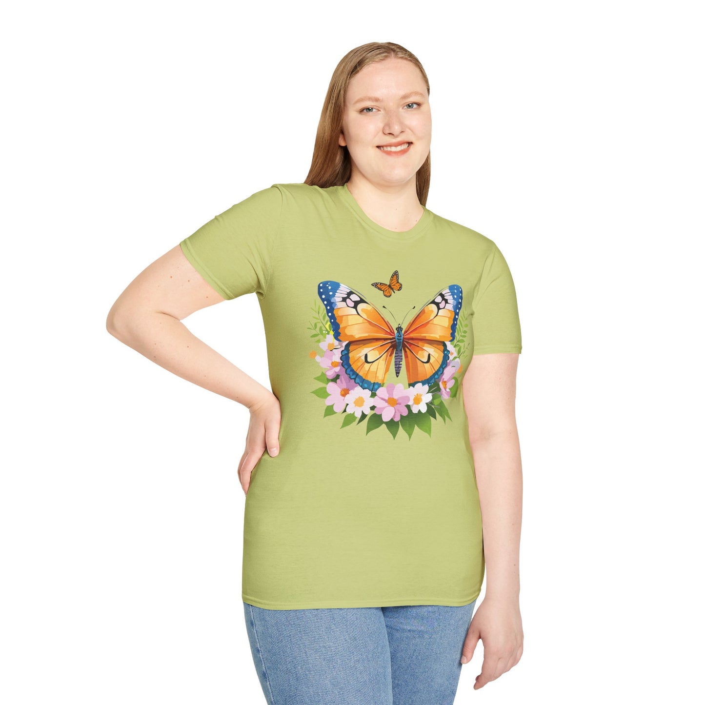 Butterfly Shirt, T Shirt with Butterfly, Monarch Shirt