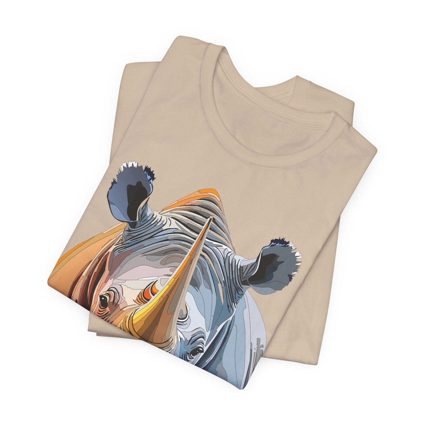 Unisex Animal Shirt, Tee Shirt with Animals, Art Design Tee Shirt, Wild Animals Shirt