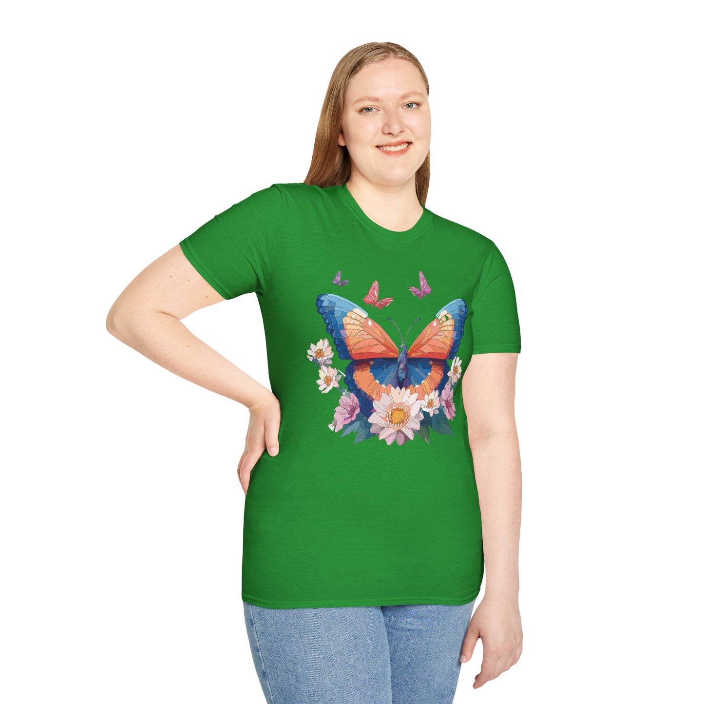 Butterfly Shirt, T Shirt with Butterfly, Monarch Shirt