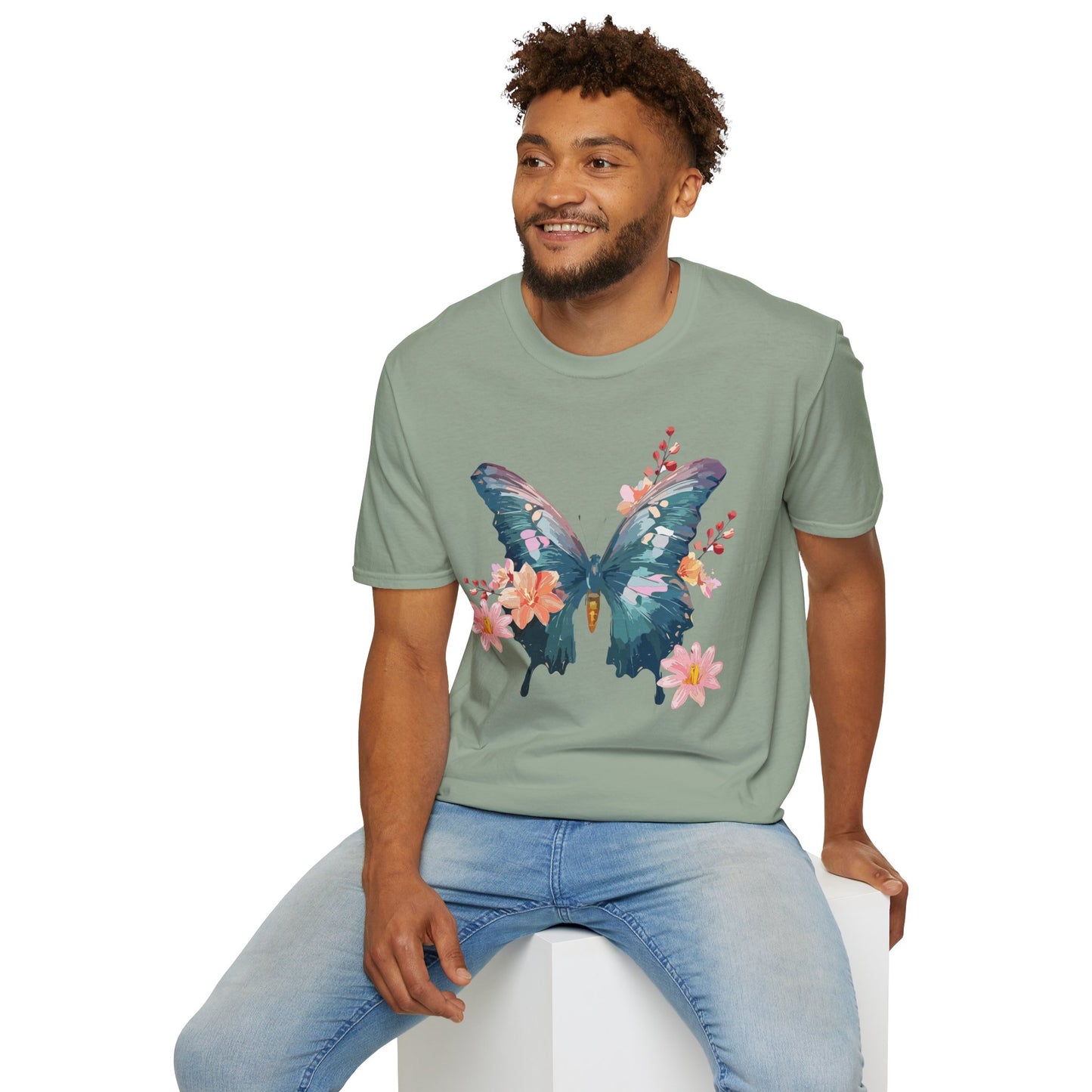 Butterfly Shirt, T Shirt with Butterfly, Monarch Shirt