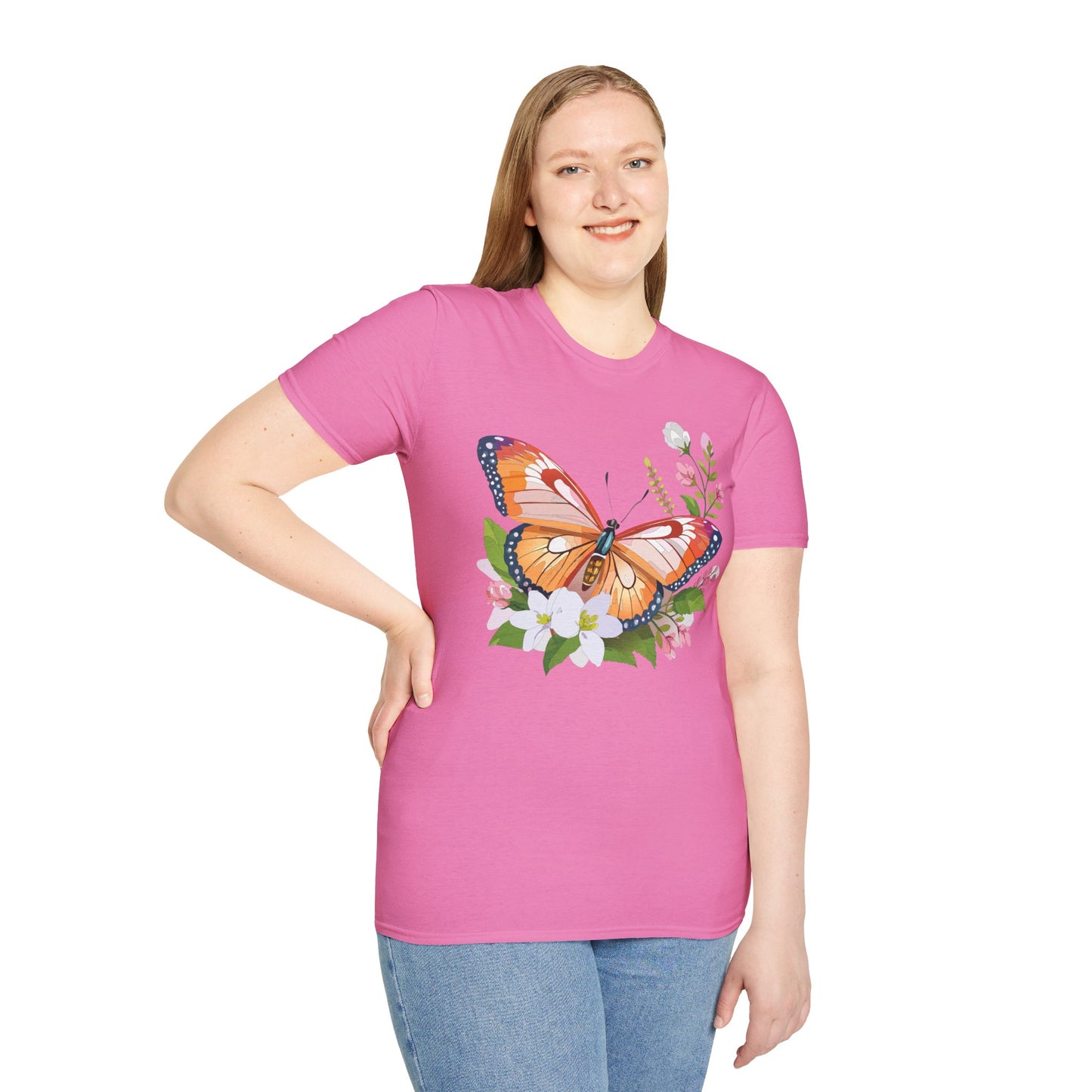 Butterfly Shirt, T Shirt with Butterfly, Monarch Shirt