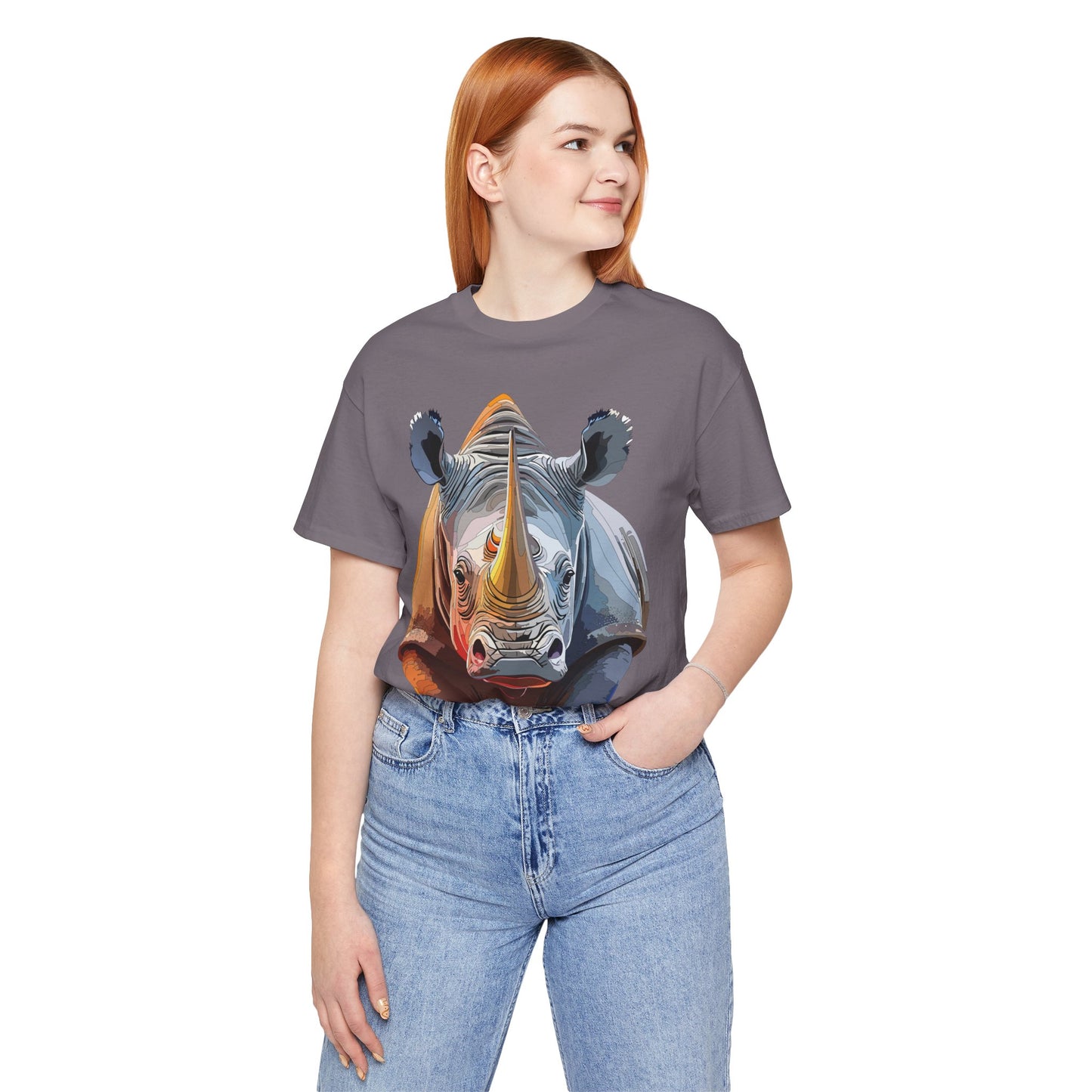 Unisex Animal Shirt, Tee Shirt with Animals, Art Design Tee Shirt, Wild Animals Shirt