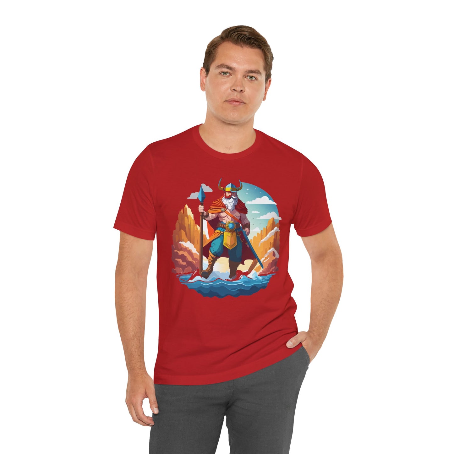 Unisex Viking Shirt, Nordic Shirt, Tee Shirt with Vikings