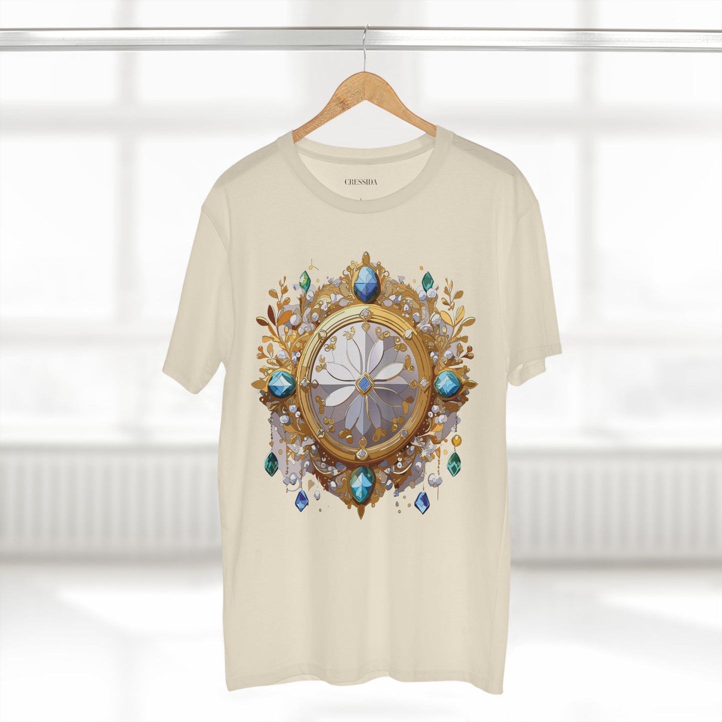 Medallion Shirt, Shirt with Medallion, Tee Shirt with Medal