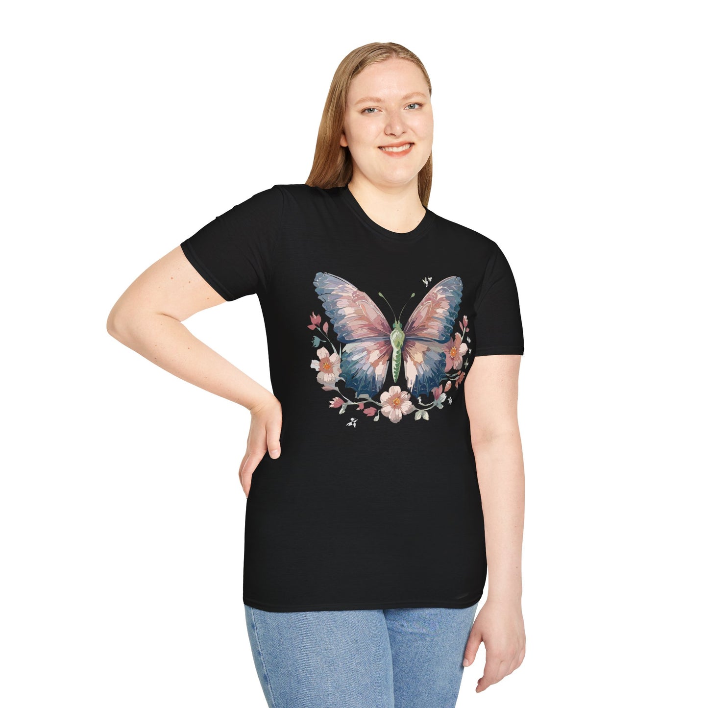 Butterfly Shirt, T Shirt with Butterfly, Monarch Shirt