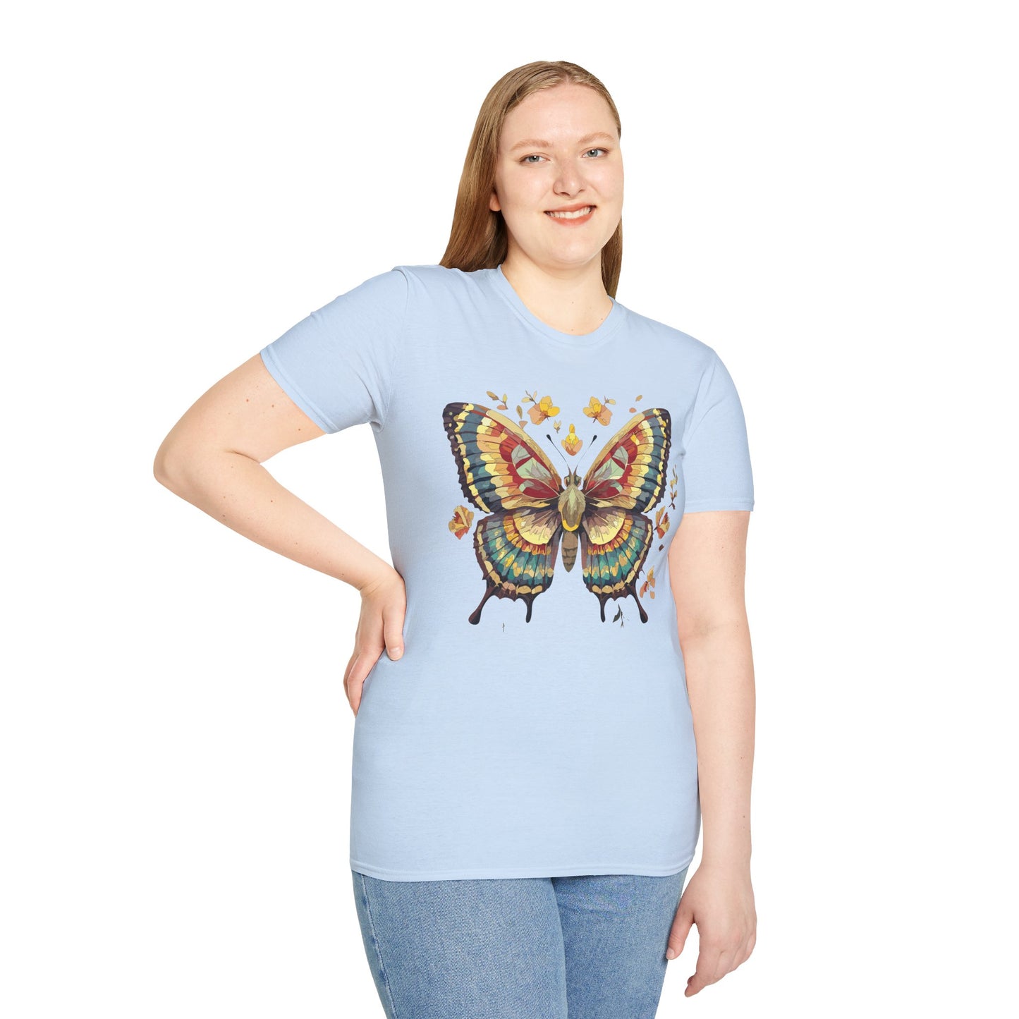 Butterfly Shirt, T Shirt with Butterfly, Monarch Shirt