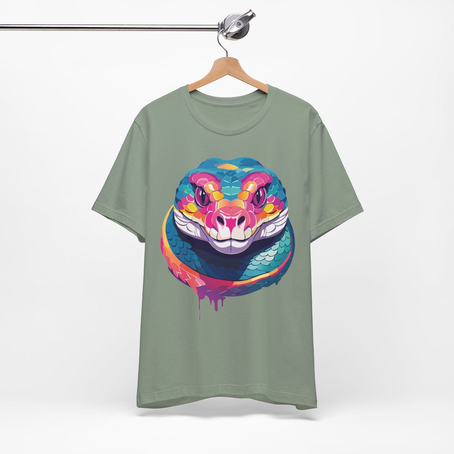 Unisex Animal Shirt, Tee Shirt with Animals, Art Design Tee Shirt, Wild Animals Shirt