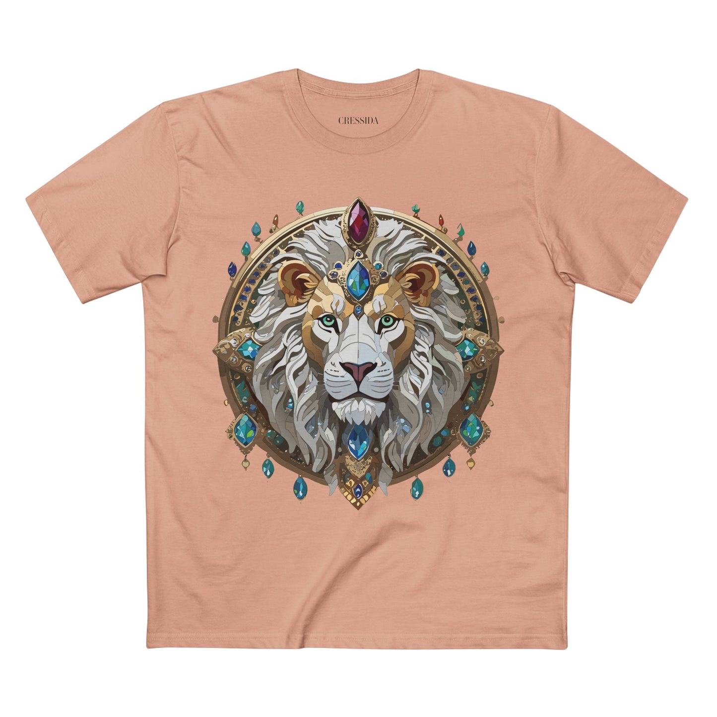 Animal Shirt, Shirt with Animals, Tee Shirt with Antique Animal Medallion