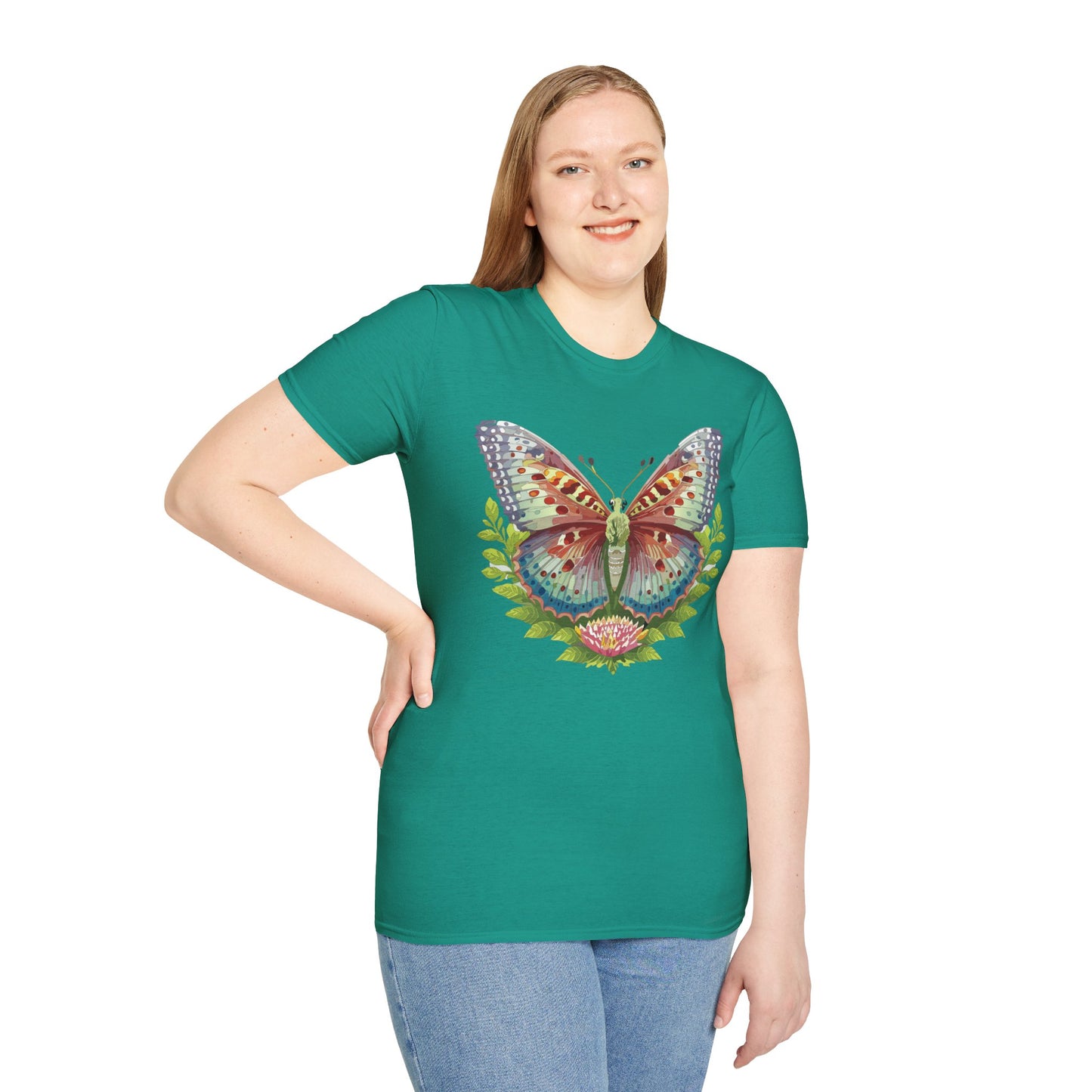 Butterfly Shirt, T Shirt with Butterfly, Monarch Shirt
