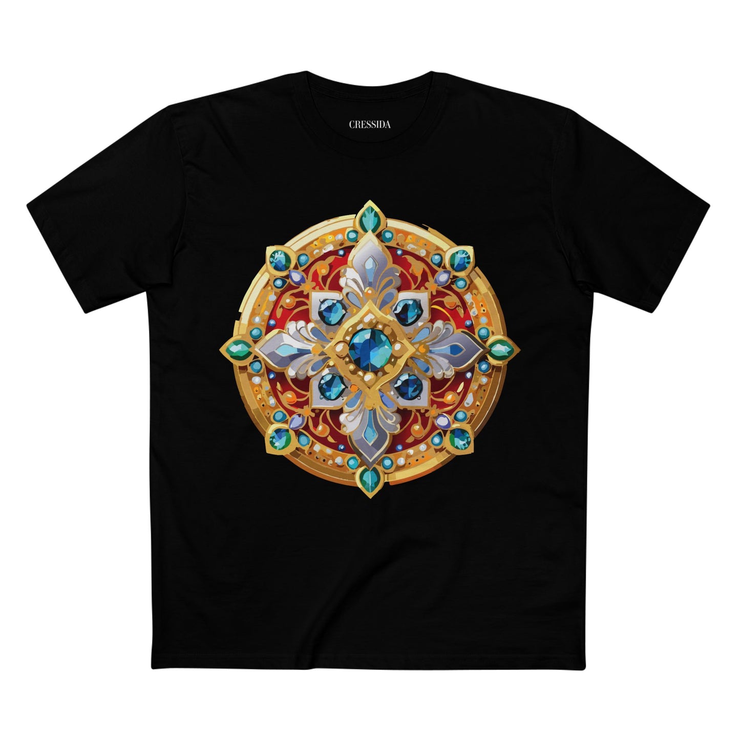 Medallion Shirt, Shirt with Medallion, Tee Shirt with Medal