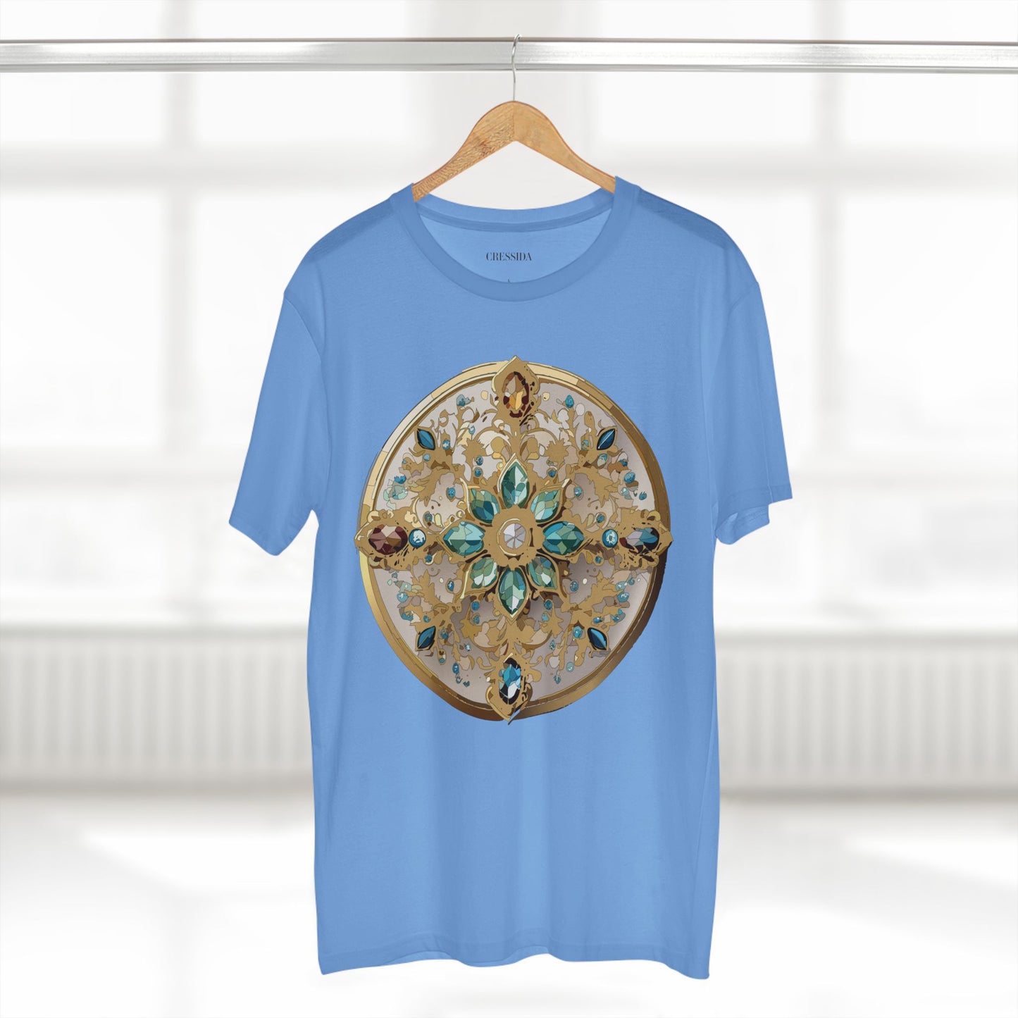 Medallion Shirt, Shirt with Medallion, Tee Shirt with Medal