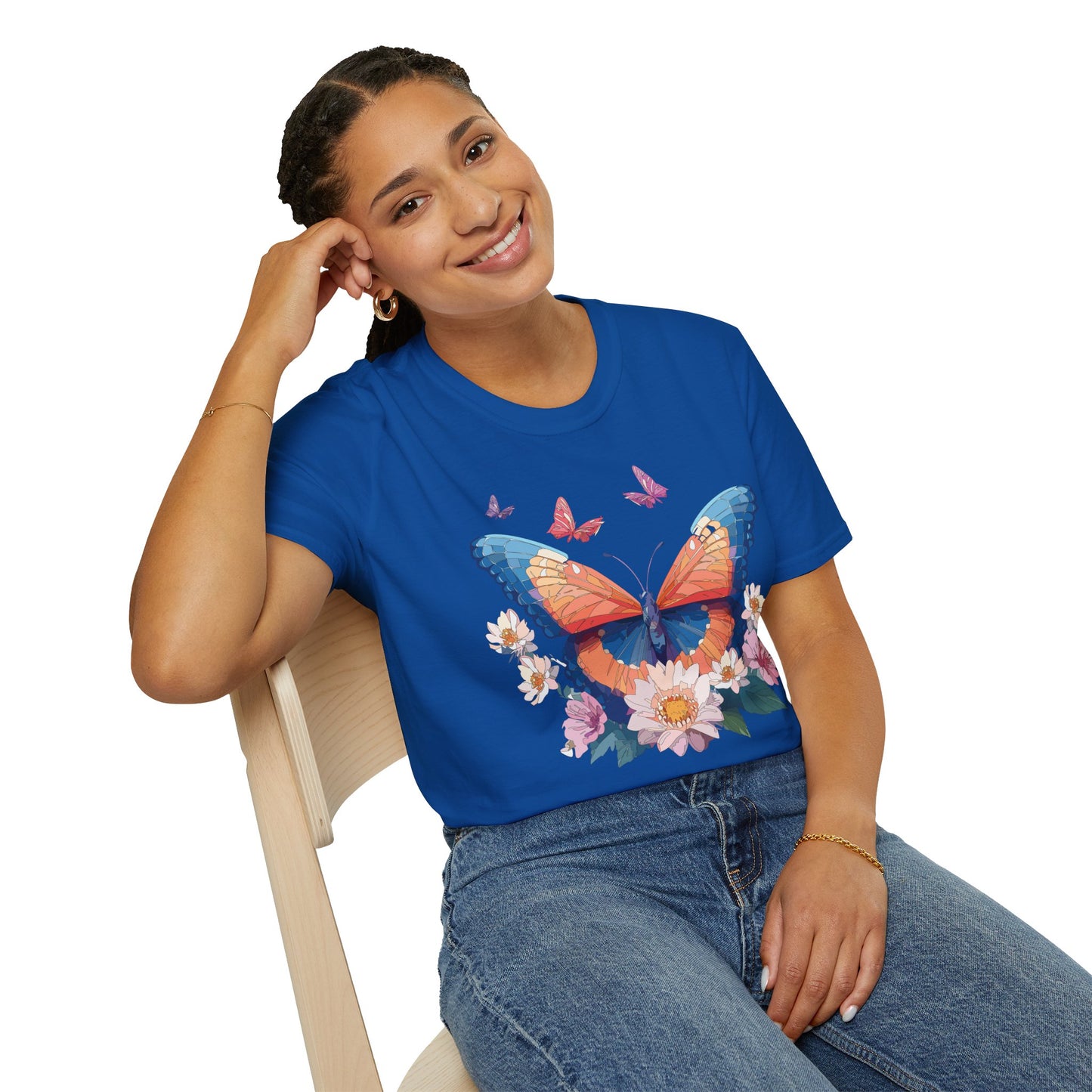 Butterfly Shirt, T Shirt with Butterfly, Monarch Shirt