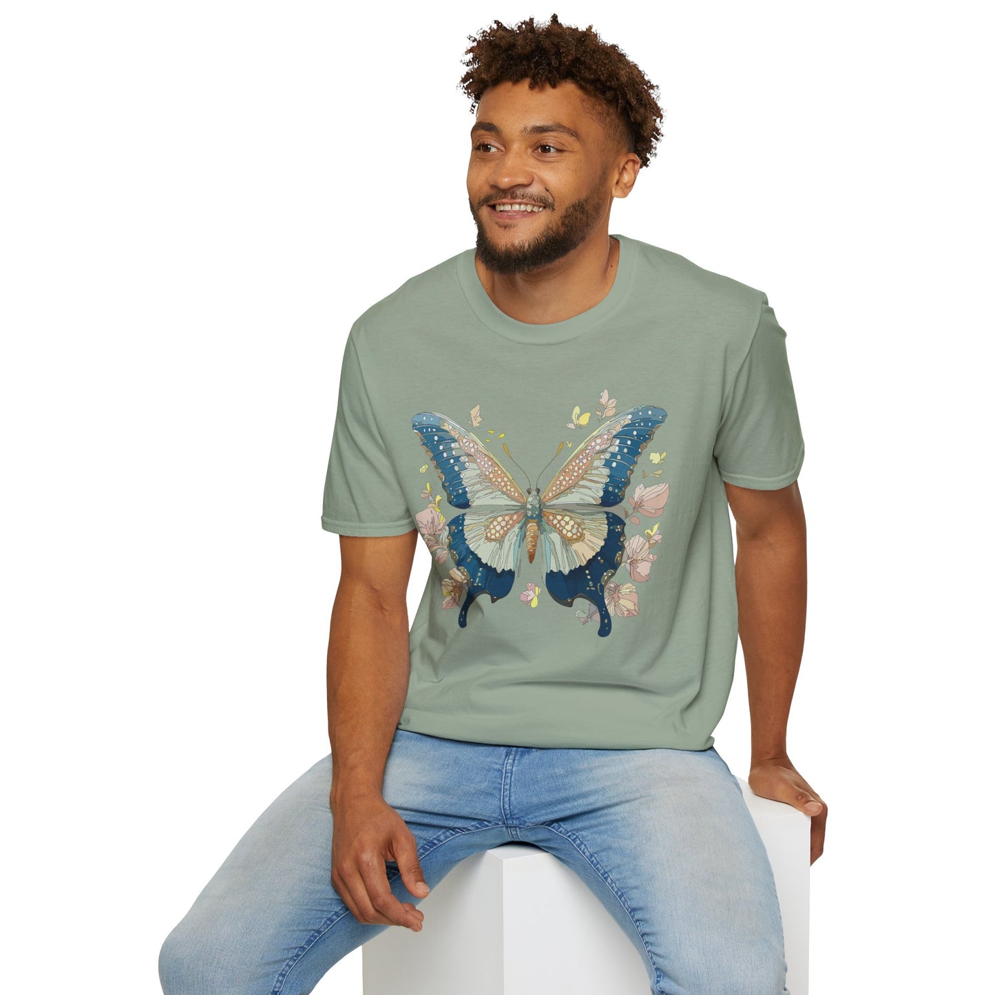 Butterfly Shirt, T Shirt with Butterfly, Monarch Shirt