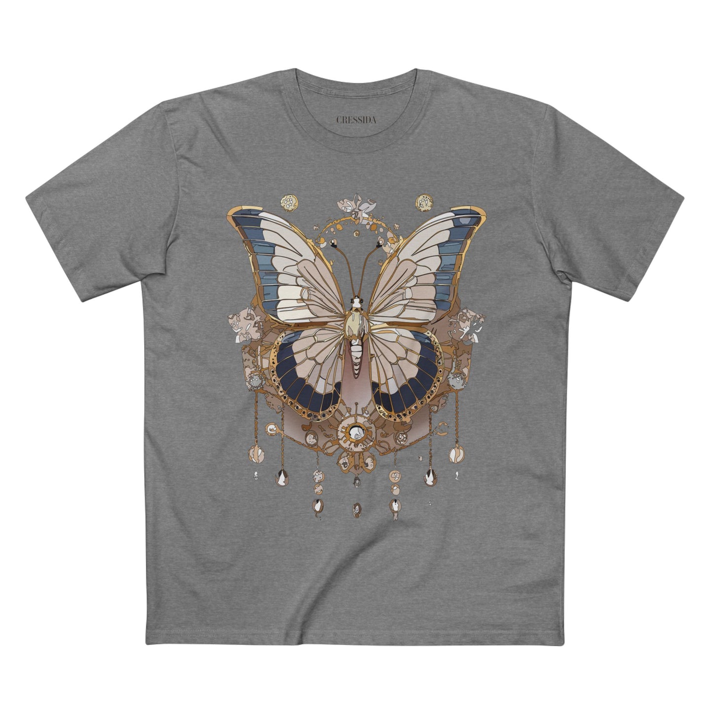 Butterfly shirt, Shirt with Butterfly, Tee Shirt with Antique Butterfly