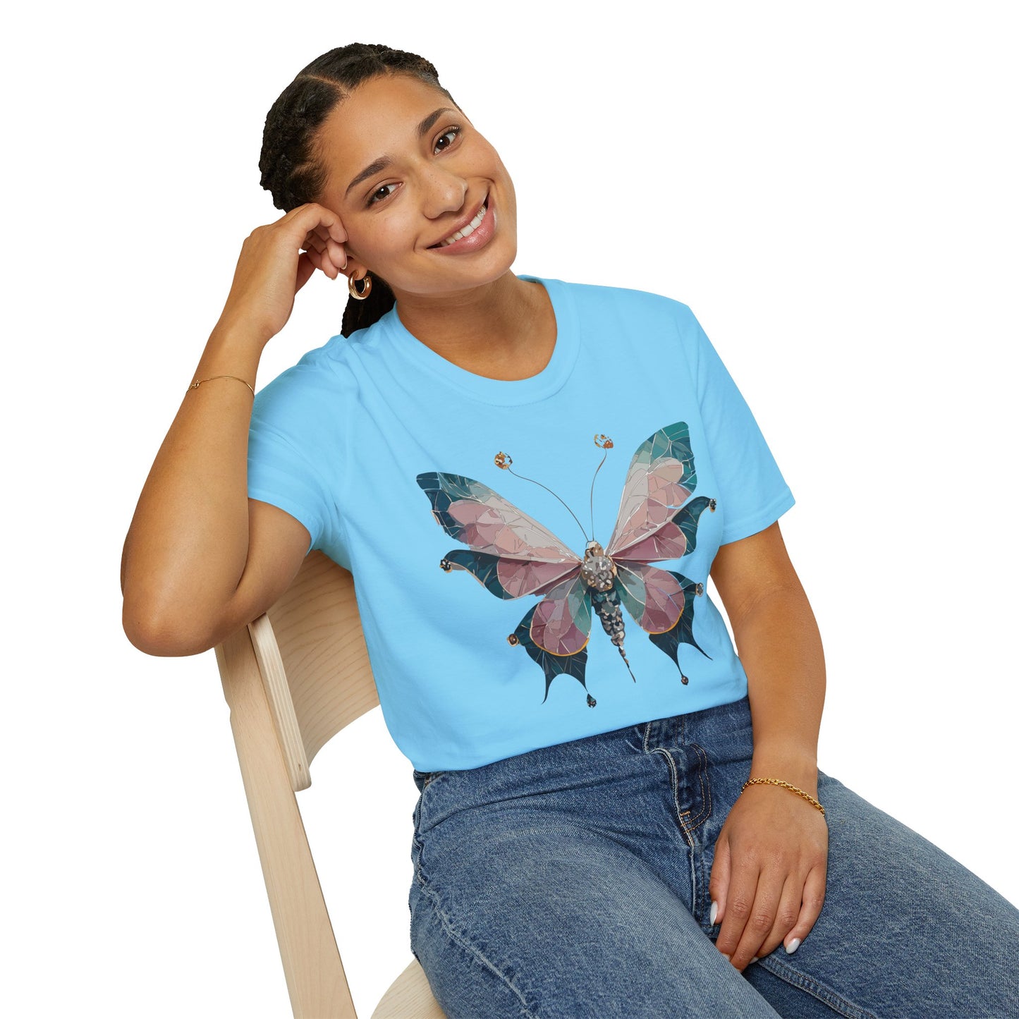 Butterfly Shirt, T Shirt with Butterfly, Monarch Shirt