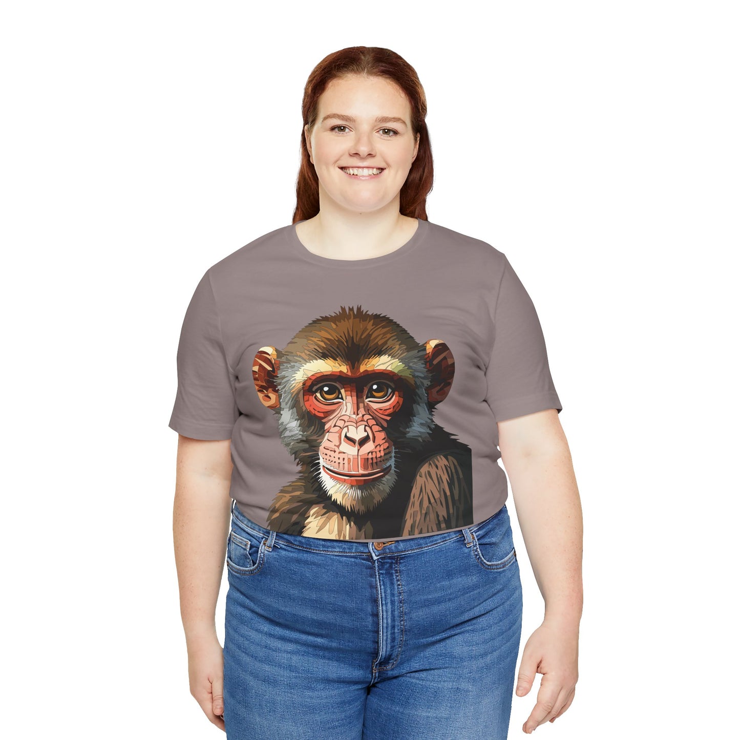 Unisex Animal Shirt, Tee Shirt with Animals, Art Design Tee Shirt, Wild Animals Shirt