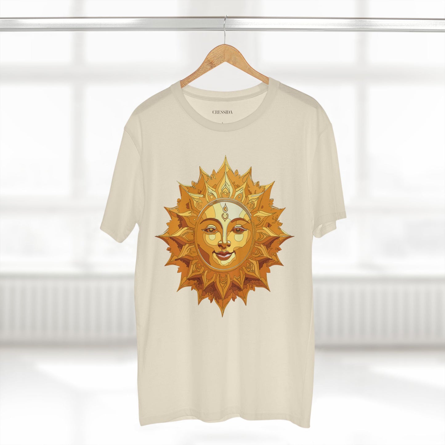 Sun Shirt, Shirt with Sun, Tee Shirt with Gold Sun