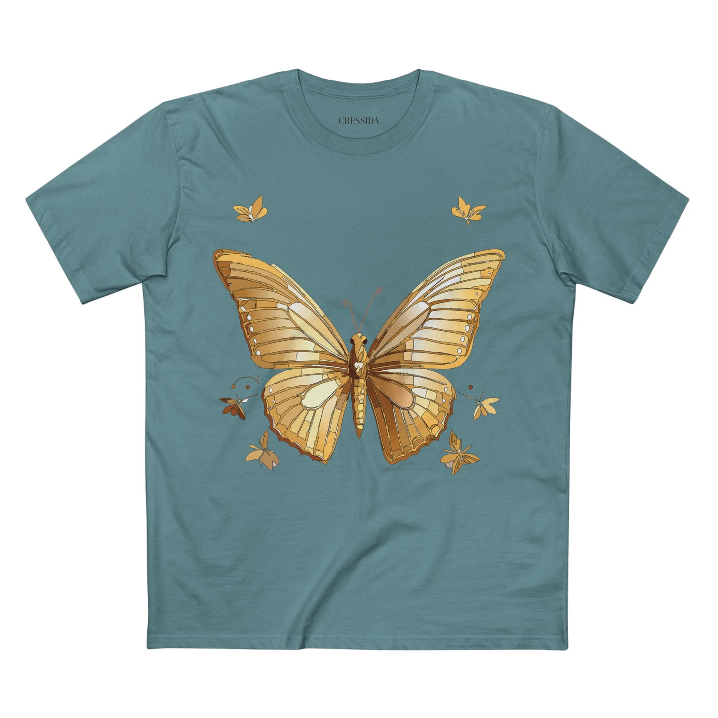 Butterfly shirt, Shirt with Butterfly, Tee Shirt with Antique Butterfly
