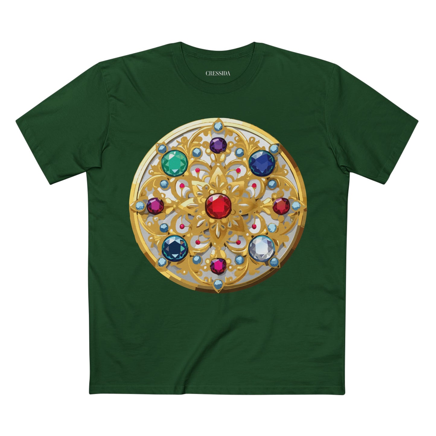 Medallion Shirt, Shirt with Medallion, Tee Shirt with Medal