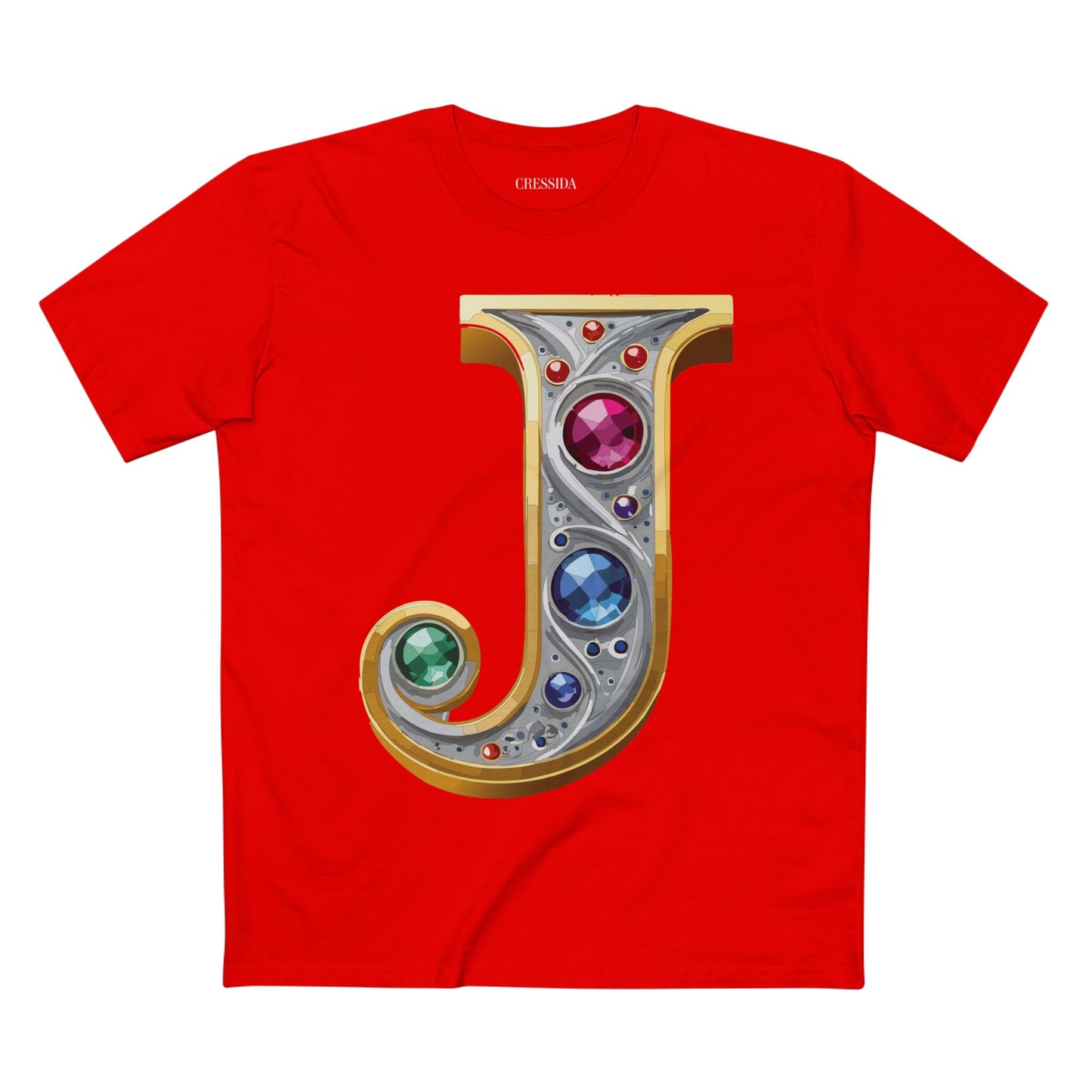 Letter Shirt, Shirt with Letters, Tee Shirt with Gold Letters