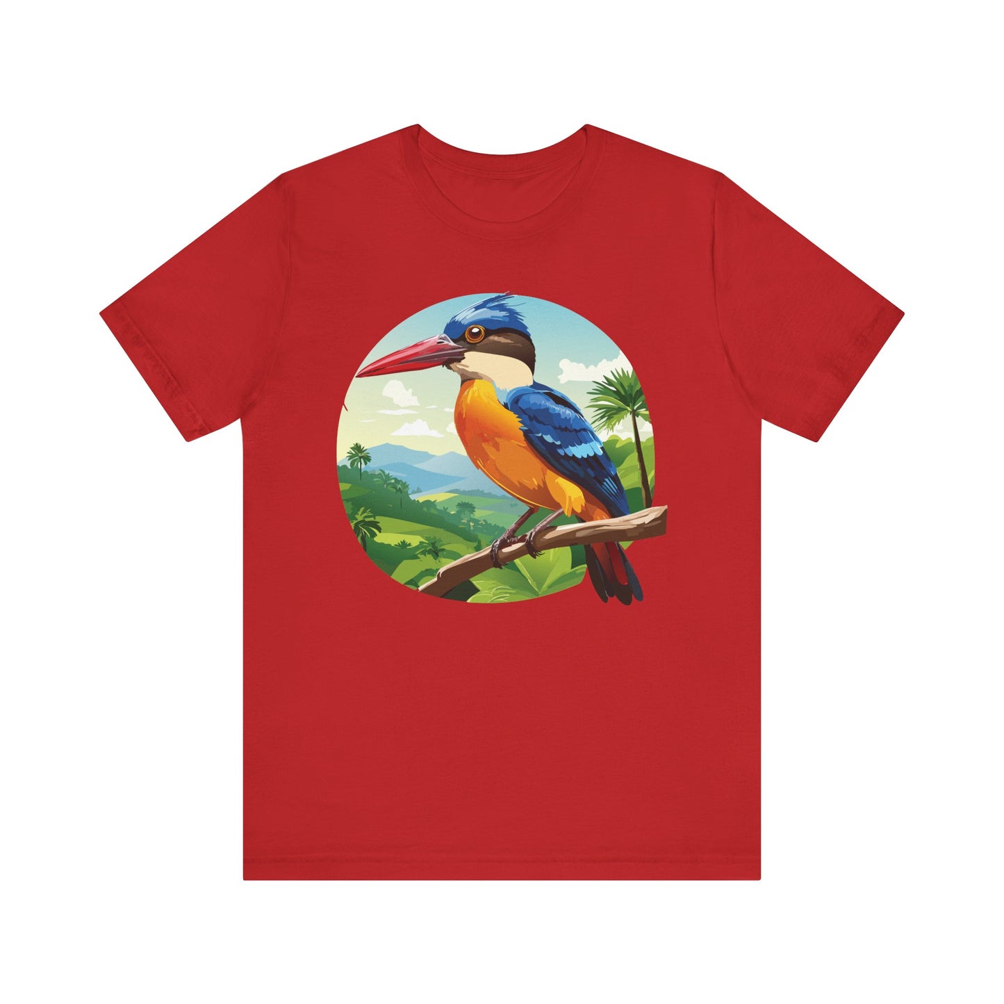 Unisex Animal Shirt, Tee Shirt with Animals, Art Design Tee Shirt, Wild Animals Shirt