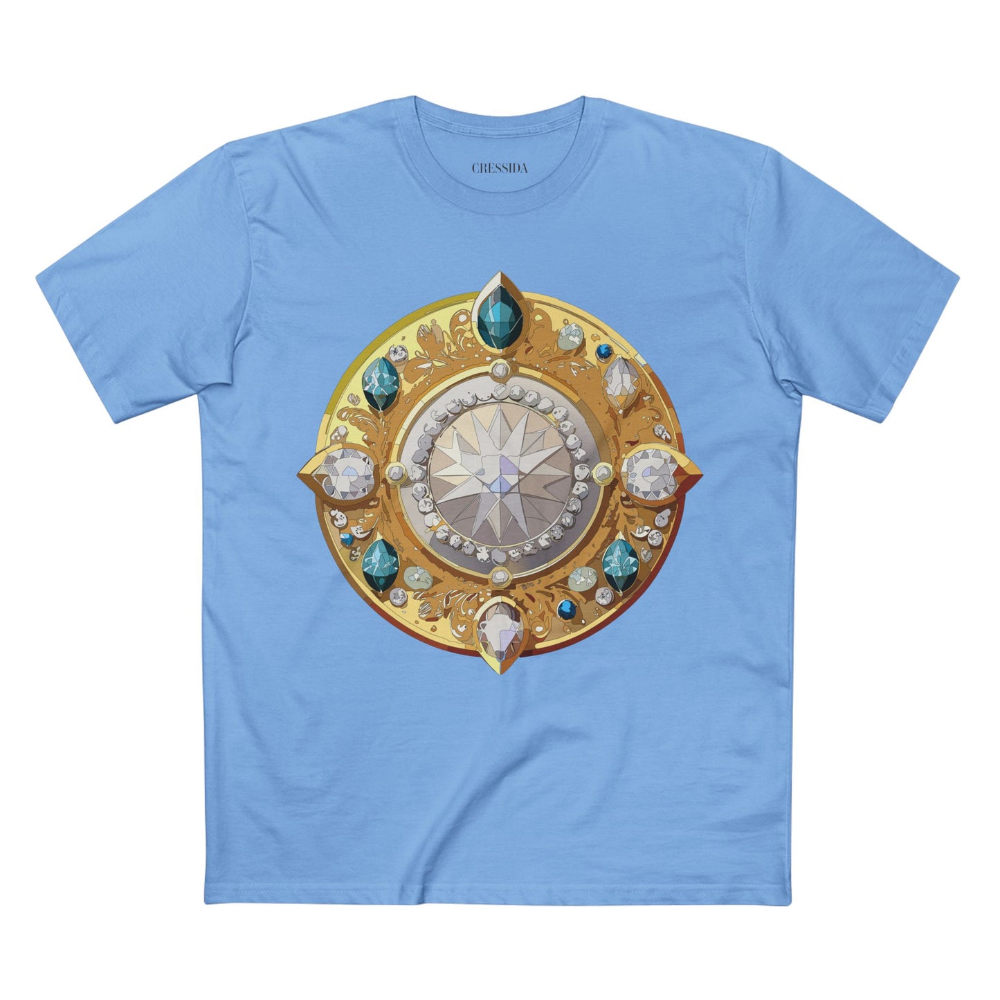 Medallion Shirt, Shirt with Medallion, Tee Shirt with Medal