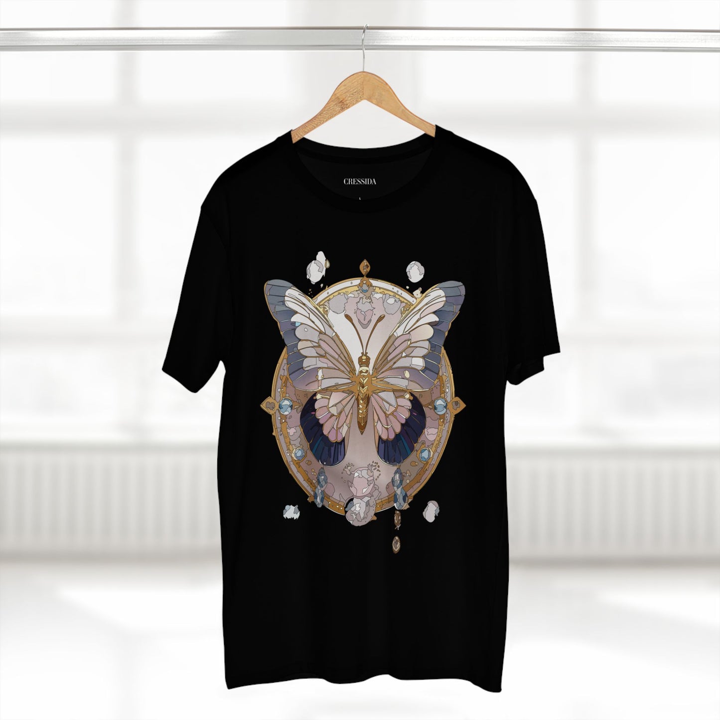 Butterfly shirt, Shirt with Butterfly, Tee Shirt with Antique Butterfly