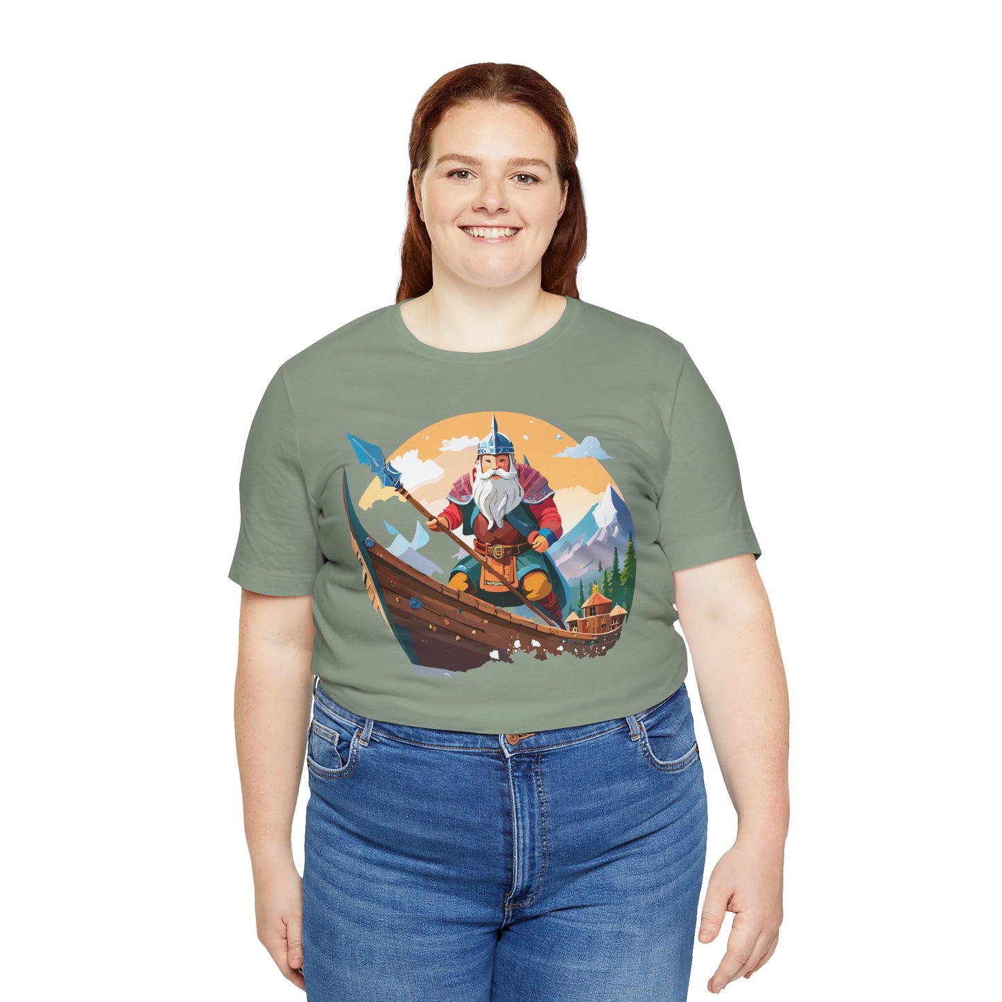 Unisex Viking Shirt, Nordic Shirt, Tee Shirt with Vikings