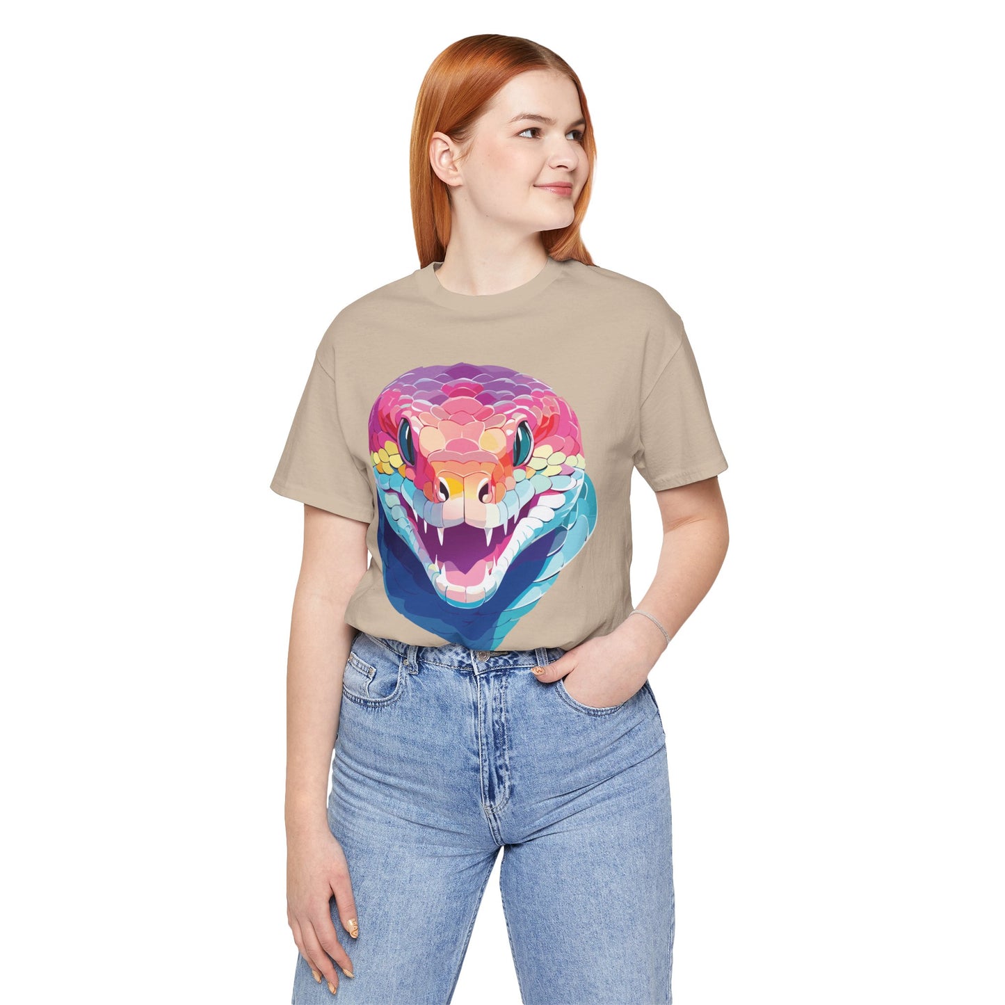 Unisex Animal Shirt, Tee Shirt with Animals, Art Design Tee Shirt, Wild Animals Shirt
